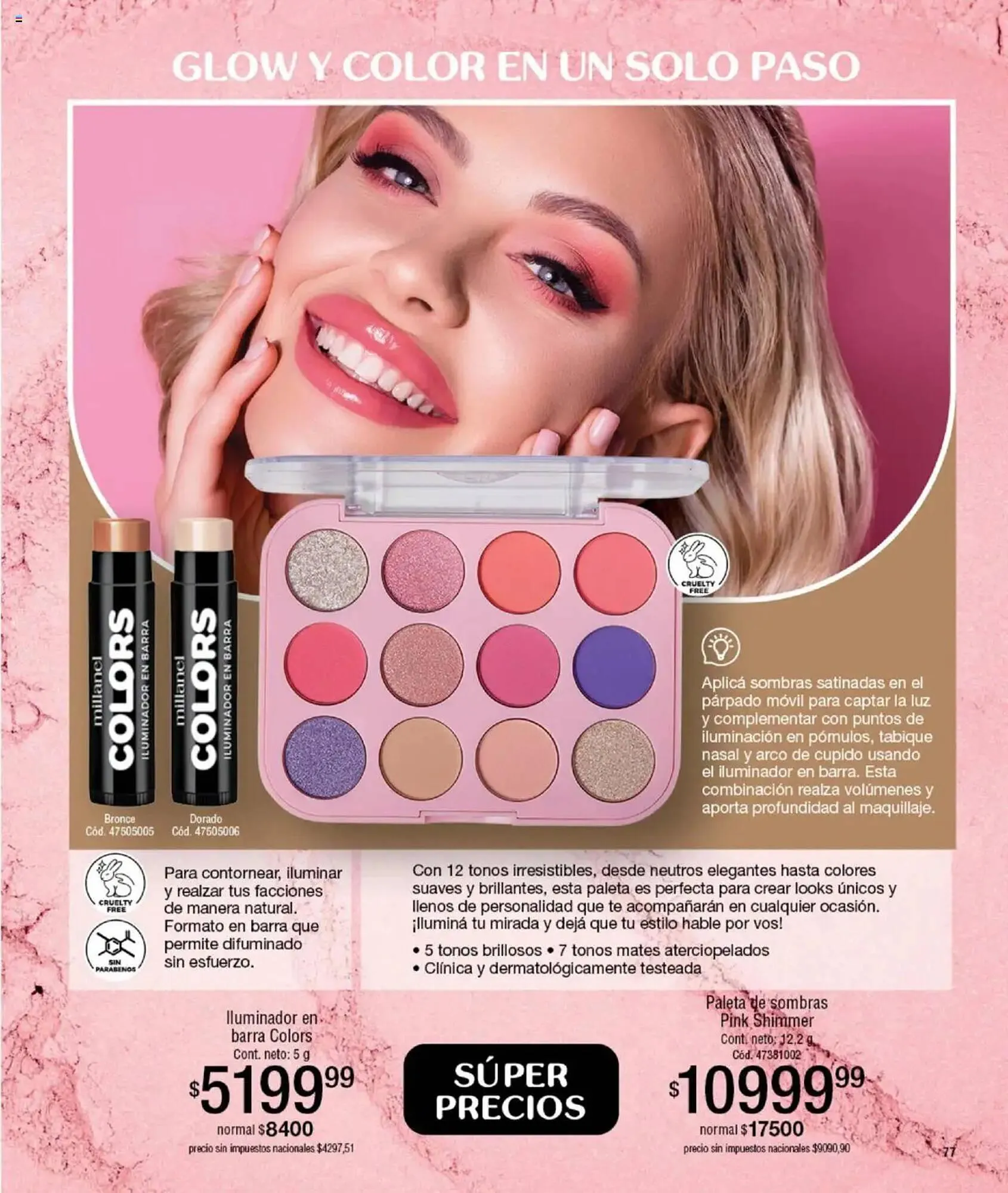 Ofertas de Catálogo Millanel Cosmética 15 de septiembre al 20 de octubre 2025 - Página 77 del catálogo