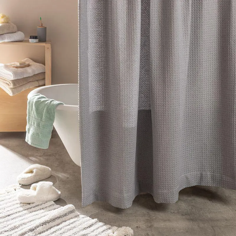 Cortina de Baño Big Waffle