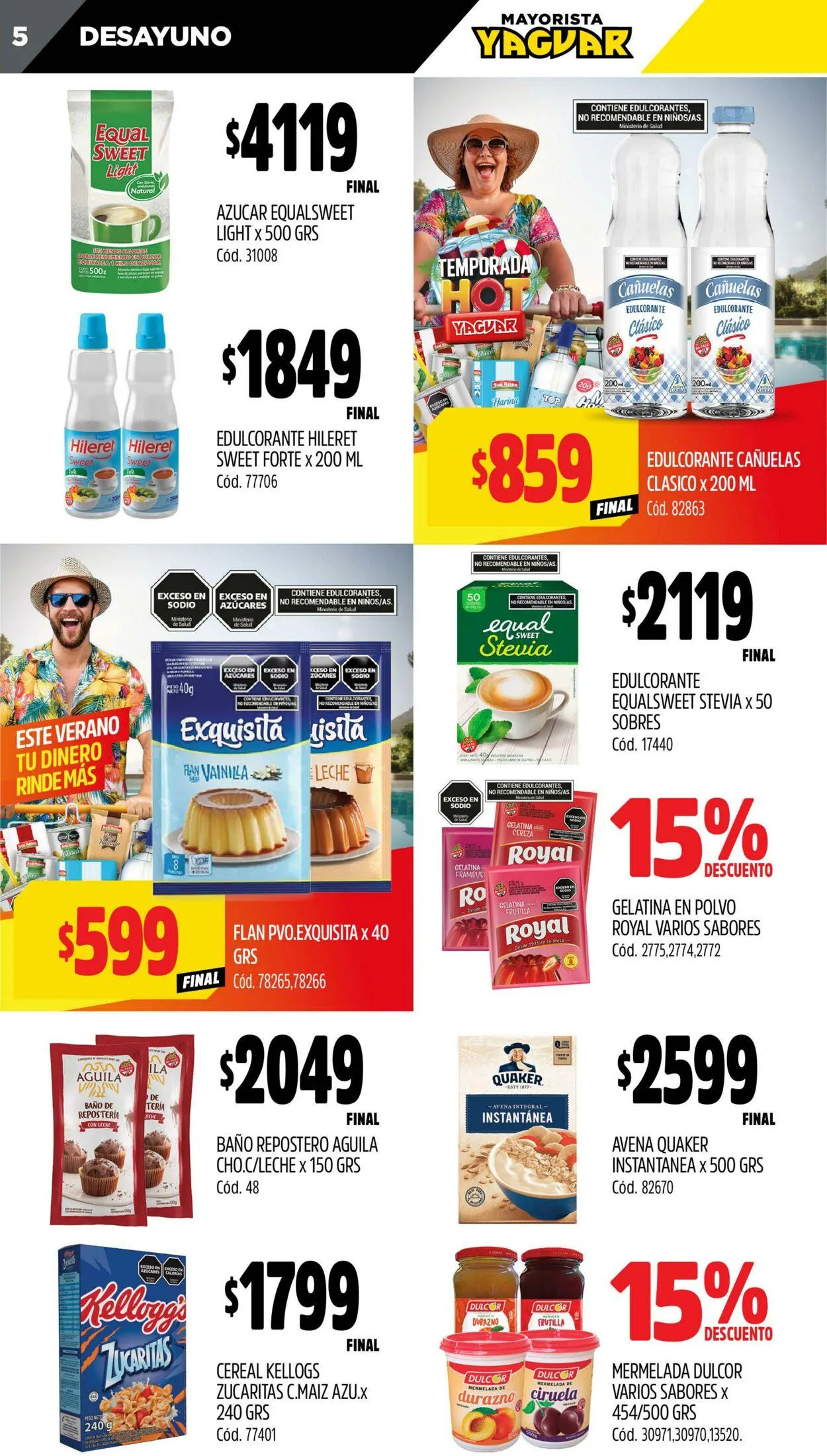 Ofertas de Yaguar - Tigre 20 de enero al 26 de enero 2025 - Página 5 del catálogo