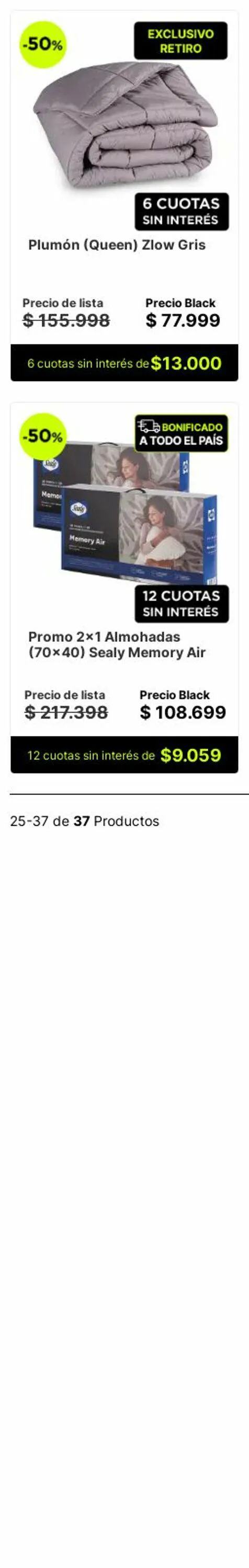 Ofertas de Sommier Center 27 de noviembre al 6 de diciembre 2023 - Página 10 del catálogo