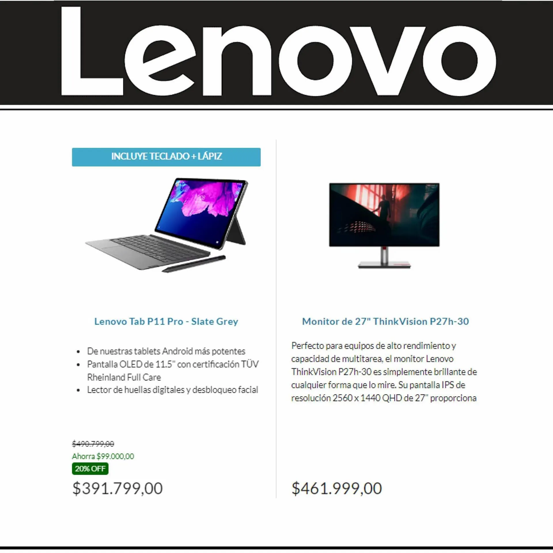 Ofertas de Catálogo Lenovo 11 de septiembre al 30 de septiembre 2023 - Página 5 del catálogo