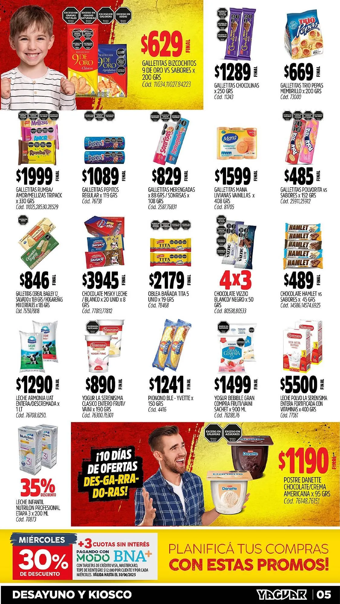 Ofertas de Catálogo Supermercados Yaguar 5 de mayo al 11 de mayo 2025 - Página 5 del catálogo
