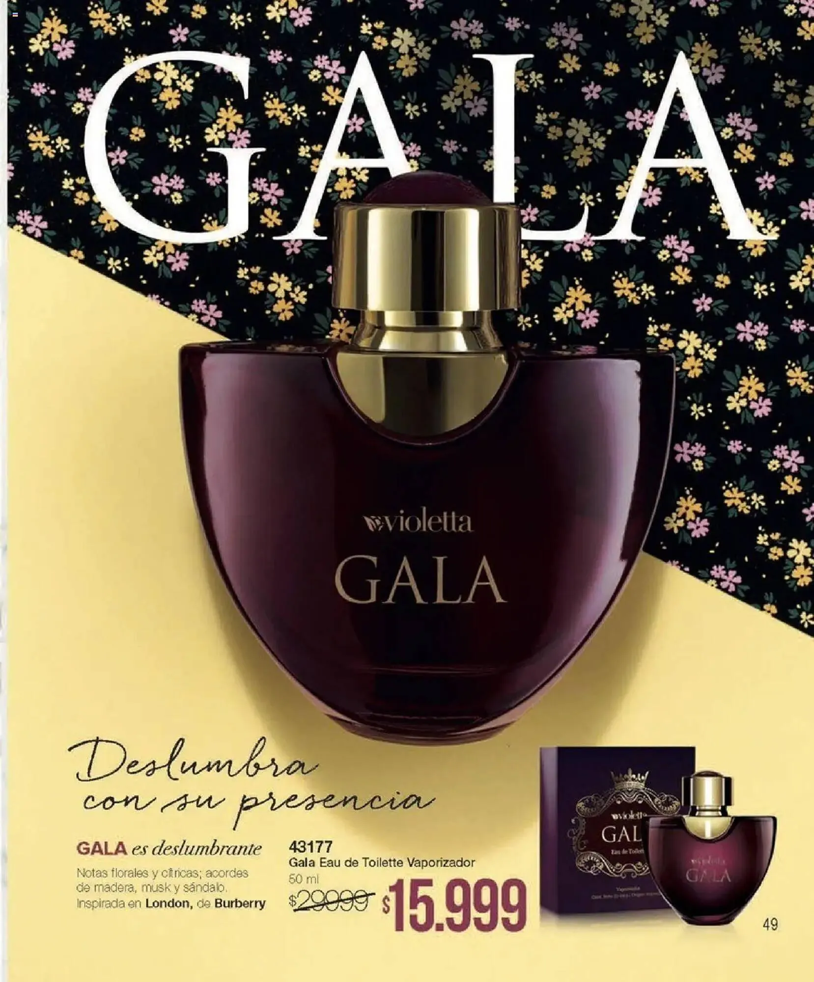 Ofertas de Catálogo Violetta Cosméticos 9 de octubre al 12 de noviembre 2025 - Página 49 del catálogo