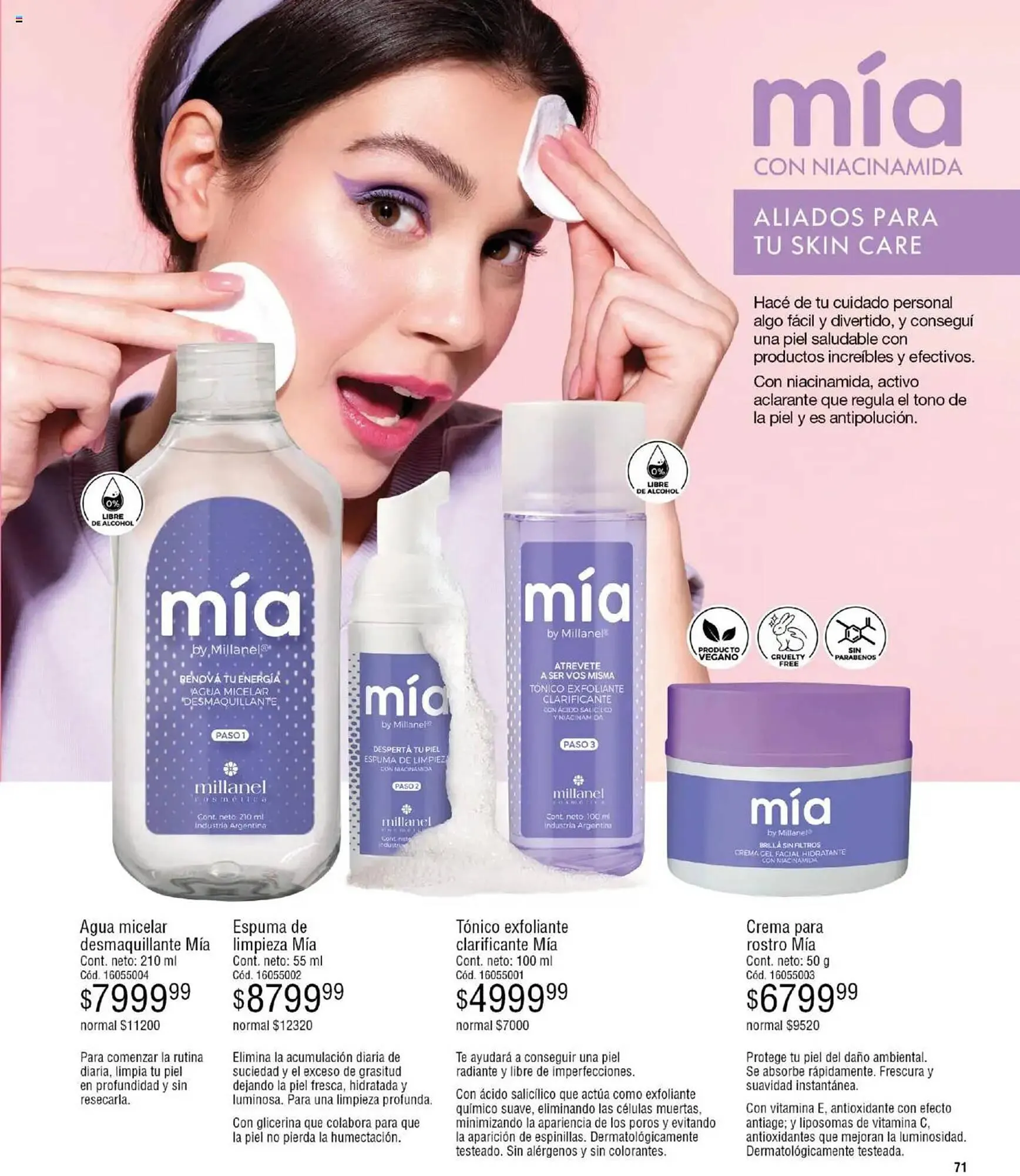 Ofertas de Catálogo Millanel Cosmética 31 de marzo al 27 de abril 2025 - Página 71 del catálogo
