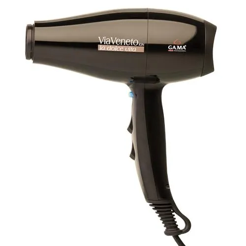 Secador de pelo Vía Veneto black Ion 2200W GA.MA