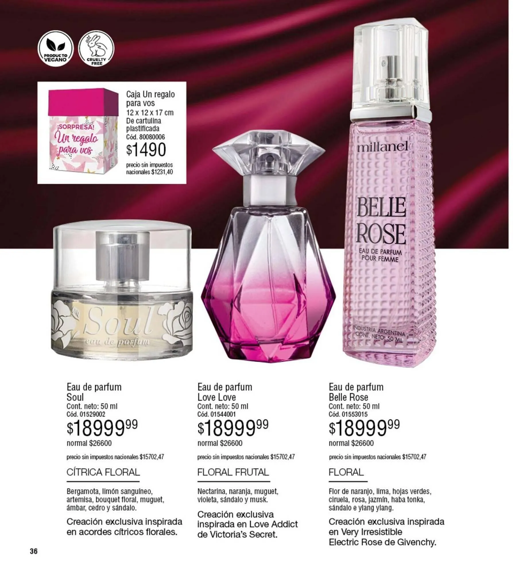 Ofertas de Catálogo Millanel Cosmética 2 de febrero al 1 de marzo 2026 - Página 36 del catálogo