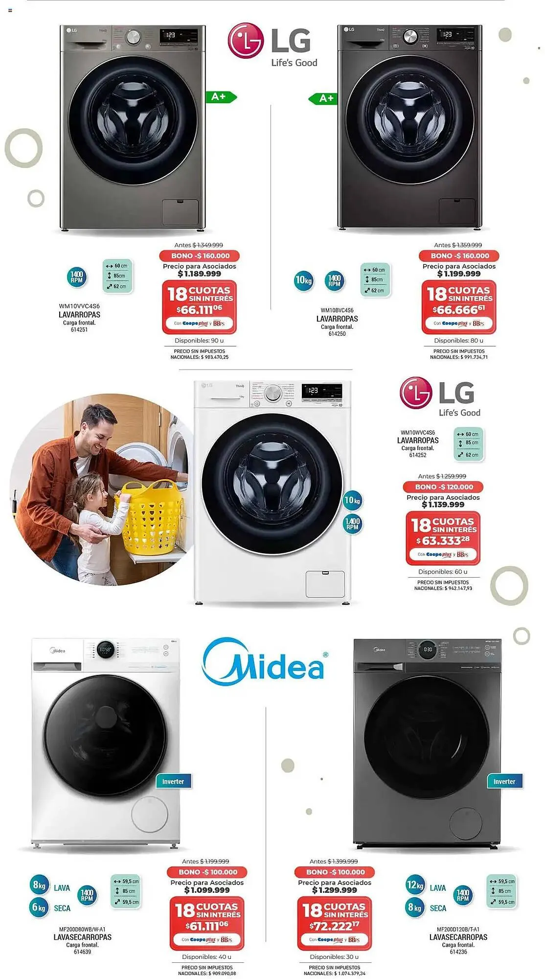 Ofertas de Catálogo Cooperativa Obrera 14 de julio al 28 de julio 2025 - Página 52 del catálogo