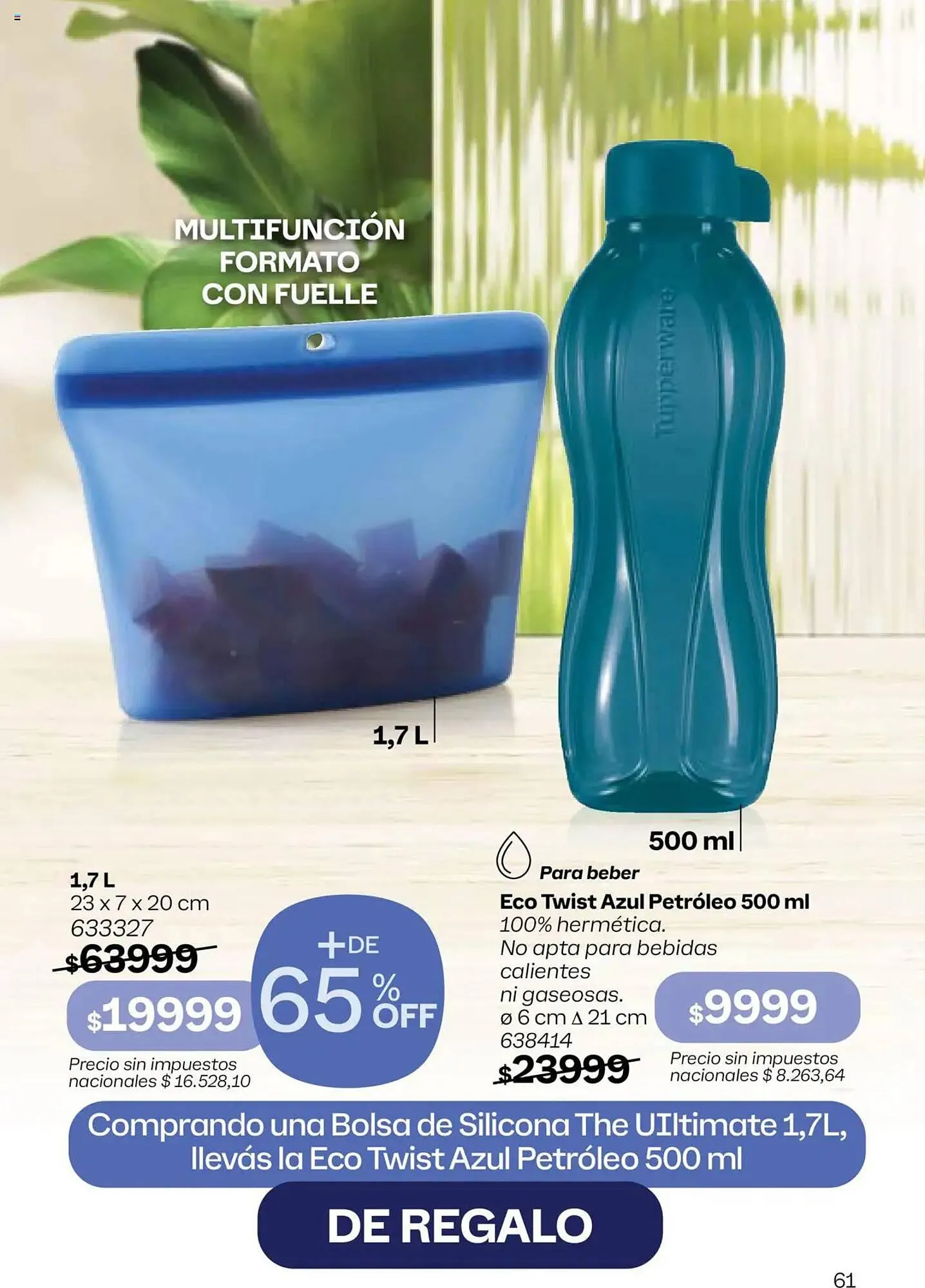 Ofertas de Catálogo Tupperware 9 de julio al 23 de julio 2025 - Página 62 del catálogo