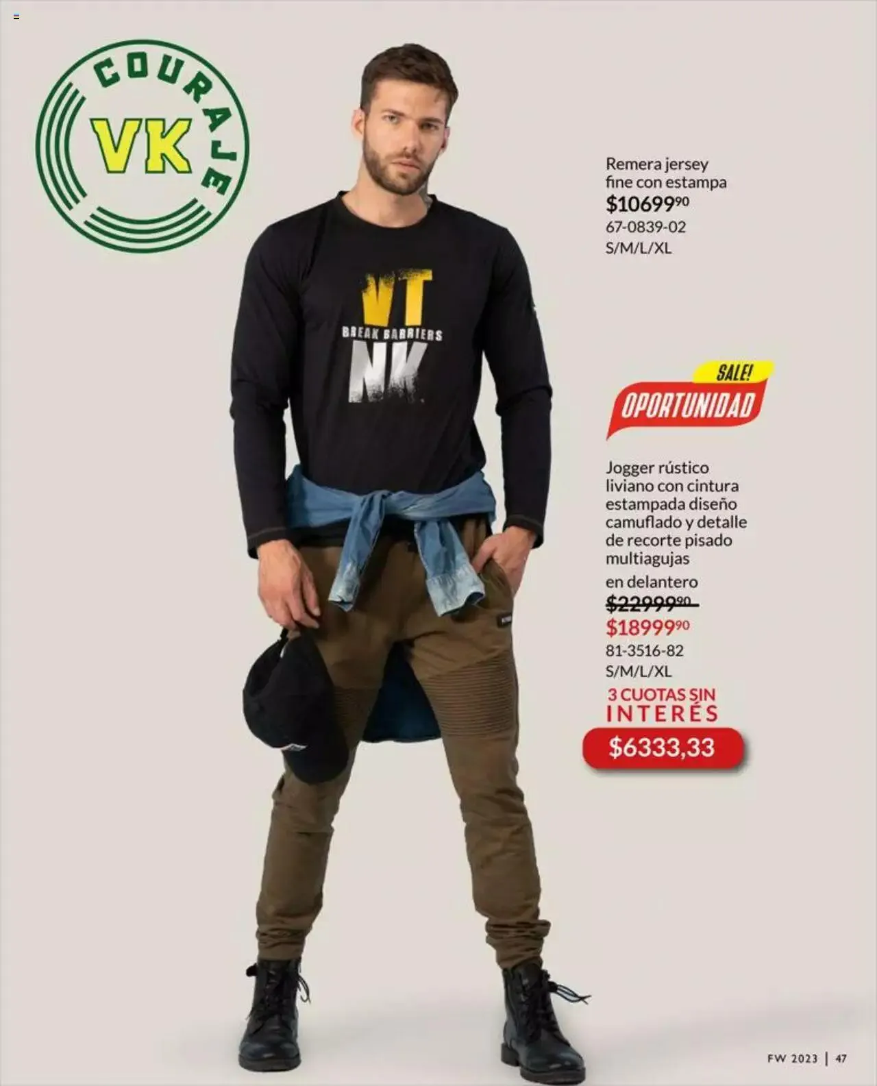 Ofertas de Vitnik - Catálogo Hombre 7 de julio al 31 de diciembre 2023 - Página 47 del catálogo