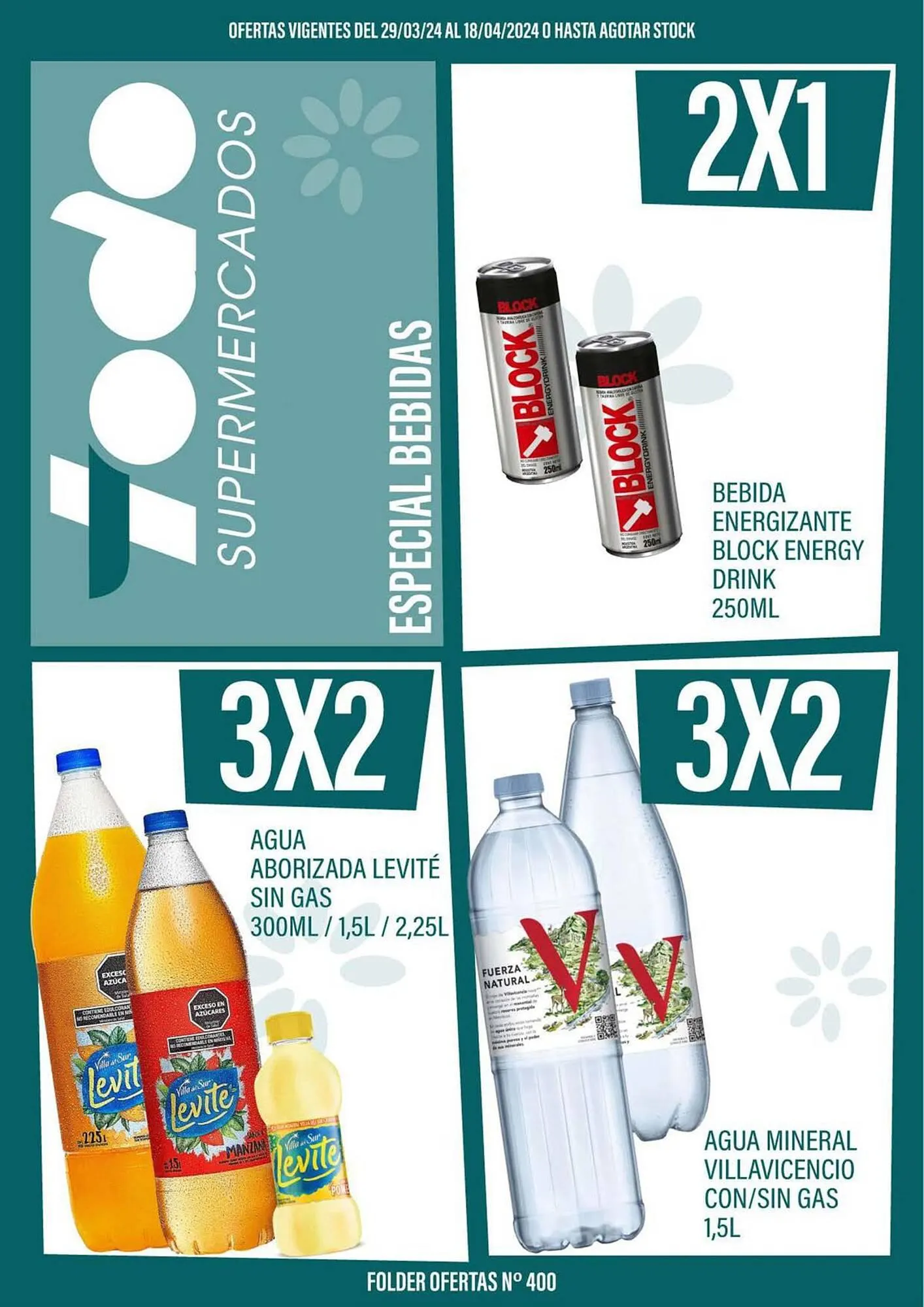 Ofertas de Catálogo Supermercados Todo 3 de abril al 18 de abril 2024 - Página 1 del catálogo