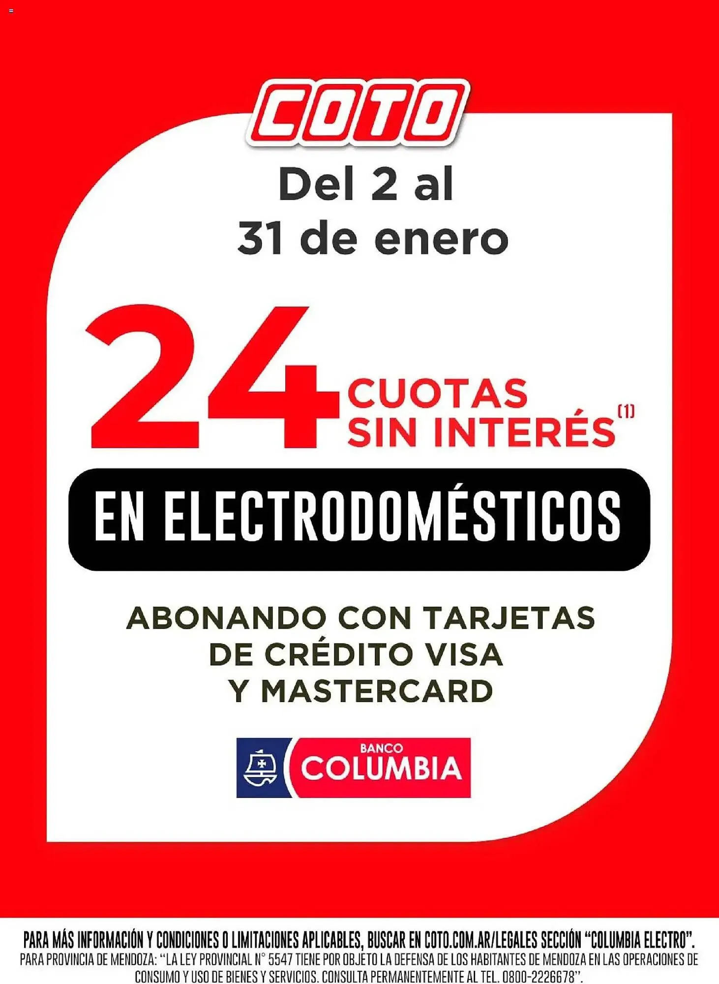 Ofertas de Catálogo Coto 2 de enero al 31 de enero 2026 - Página 1 del catálogo