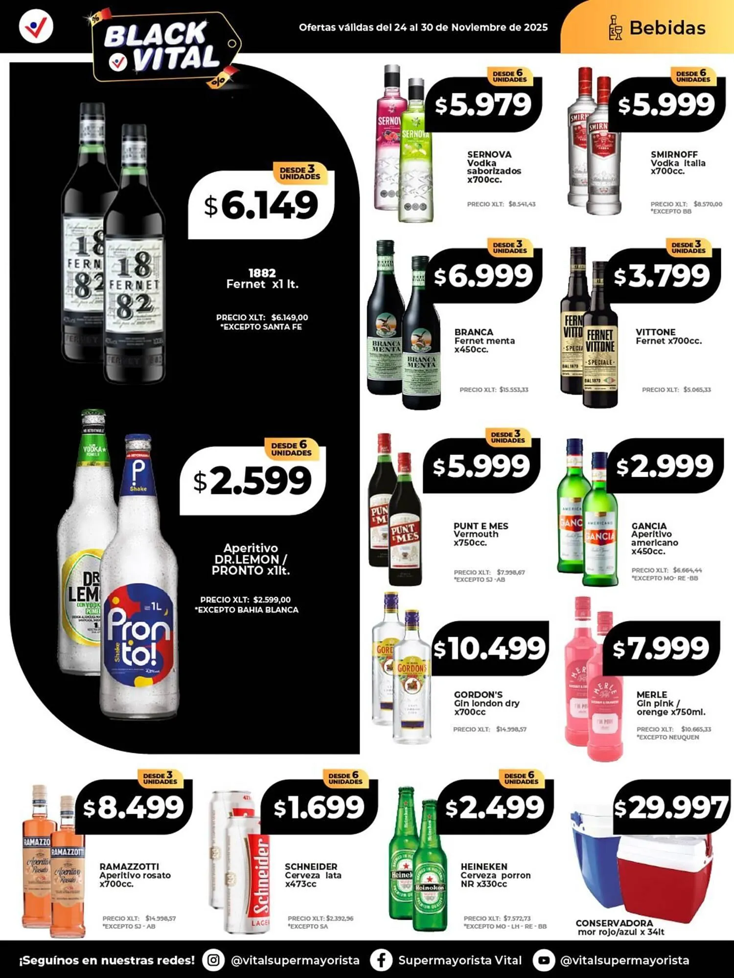 Ofertas de Catálogo Supermayorista Vital 24 de noviembre al 30 de noviembre 2025 - Página 21 del catálogo