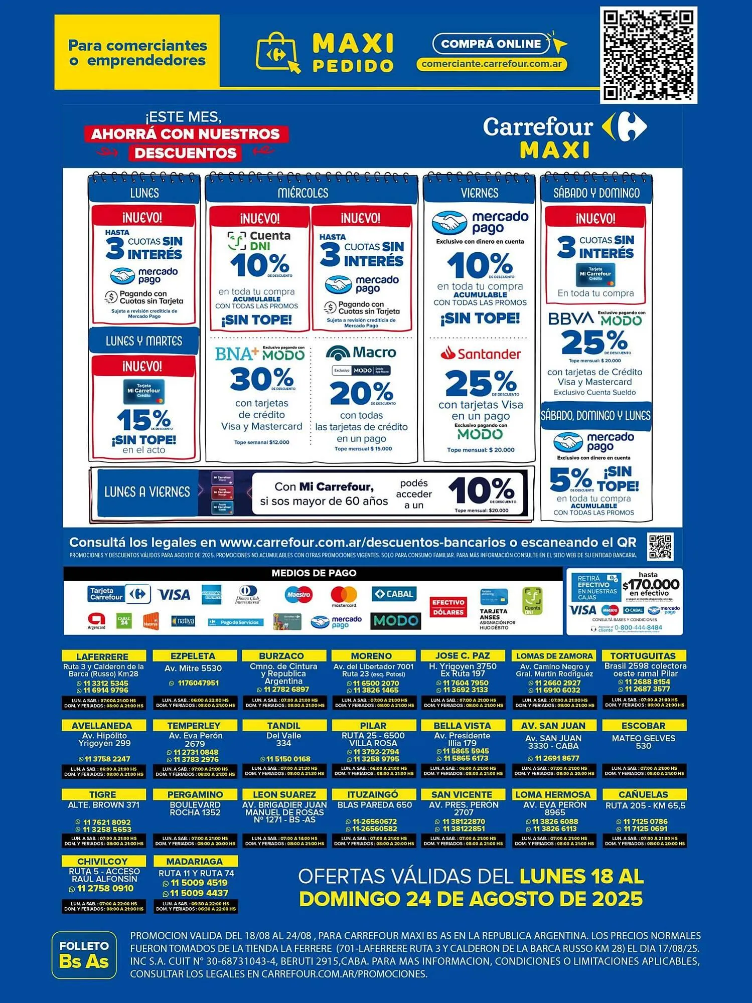 Ofertas de Catálogo Carrefour Maxi 18 de agosto al 24 de agosto 2025 - Página 25 del catálogo