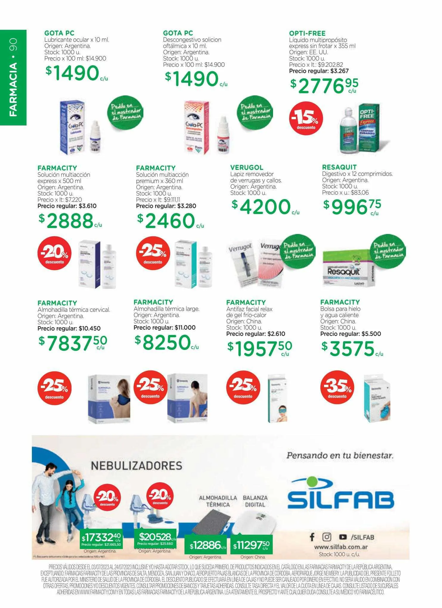 Ofertas de Catálogo Farmacity 7 de julio al 25 de julio 2023 - Página 89 del catálogo