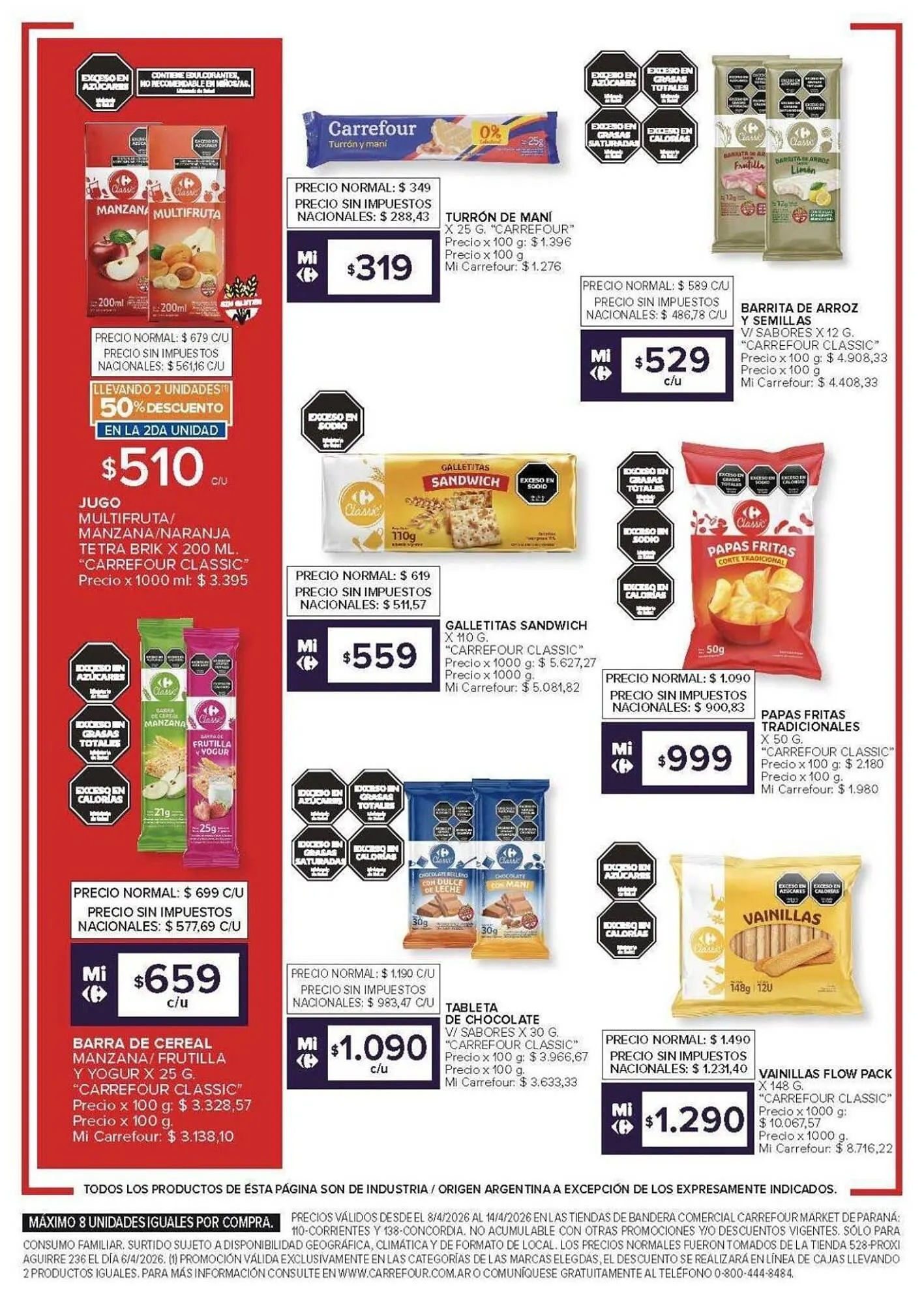 Ofertas de Folleto Carrefour Market 8 de abril al 14 de abril 2026 - Página 3 del catálogo
