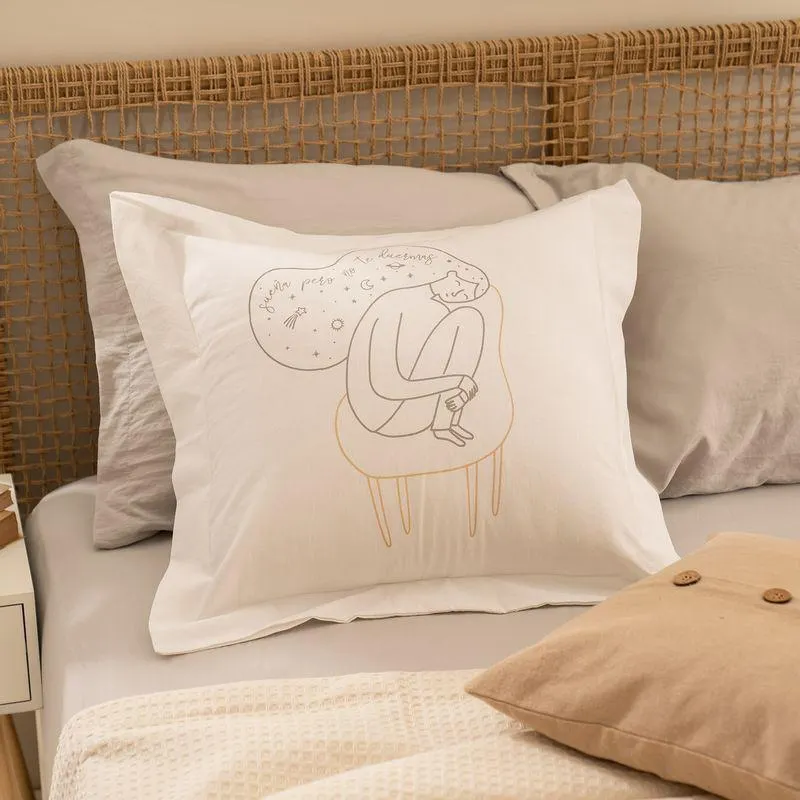 Funda de Almohadón con Pestaña