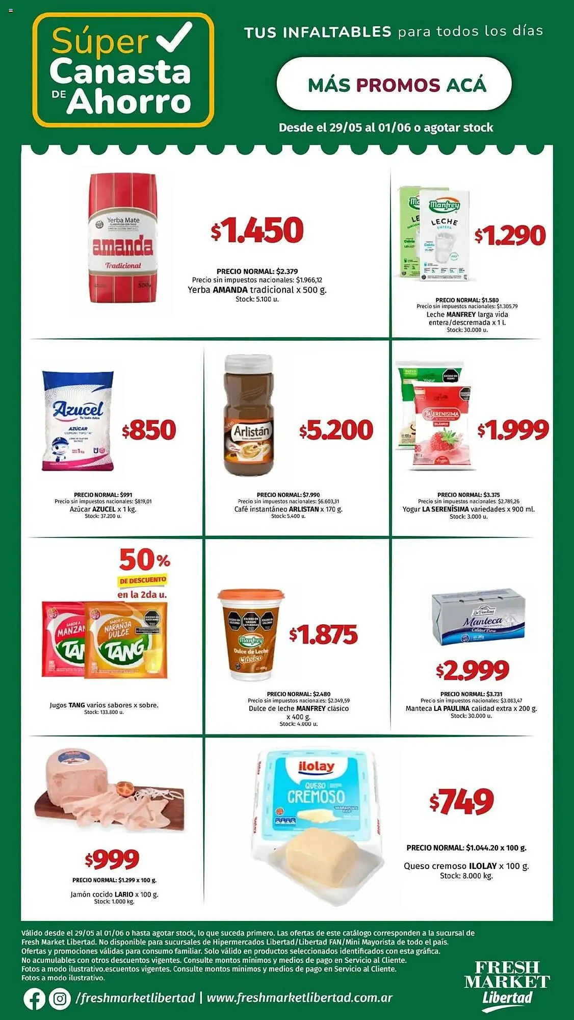 Ofertas de Catálogo Hipermercado Libertad 29 de mayo al 2 de junio 2025 - Página 3 del catálogo