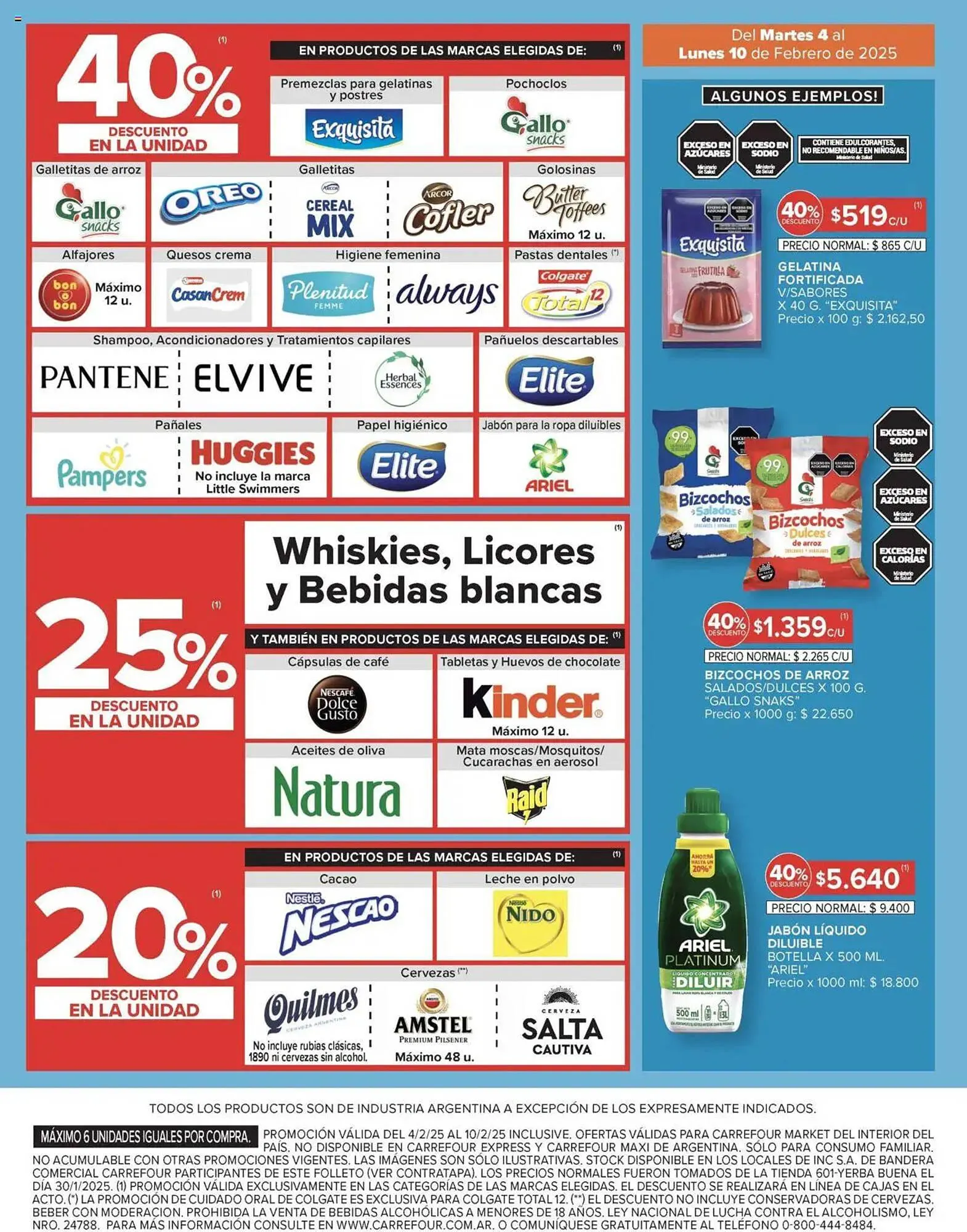 Ofertas de Catálogo Carrefour Market 4 de febrero al 10 de febrero 2025 - Página 7 del catálogo
