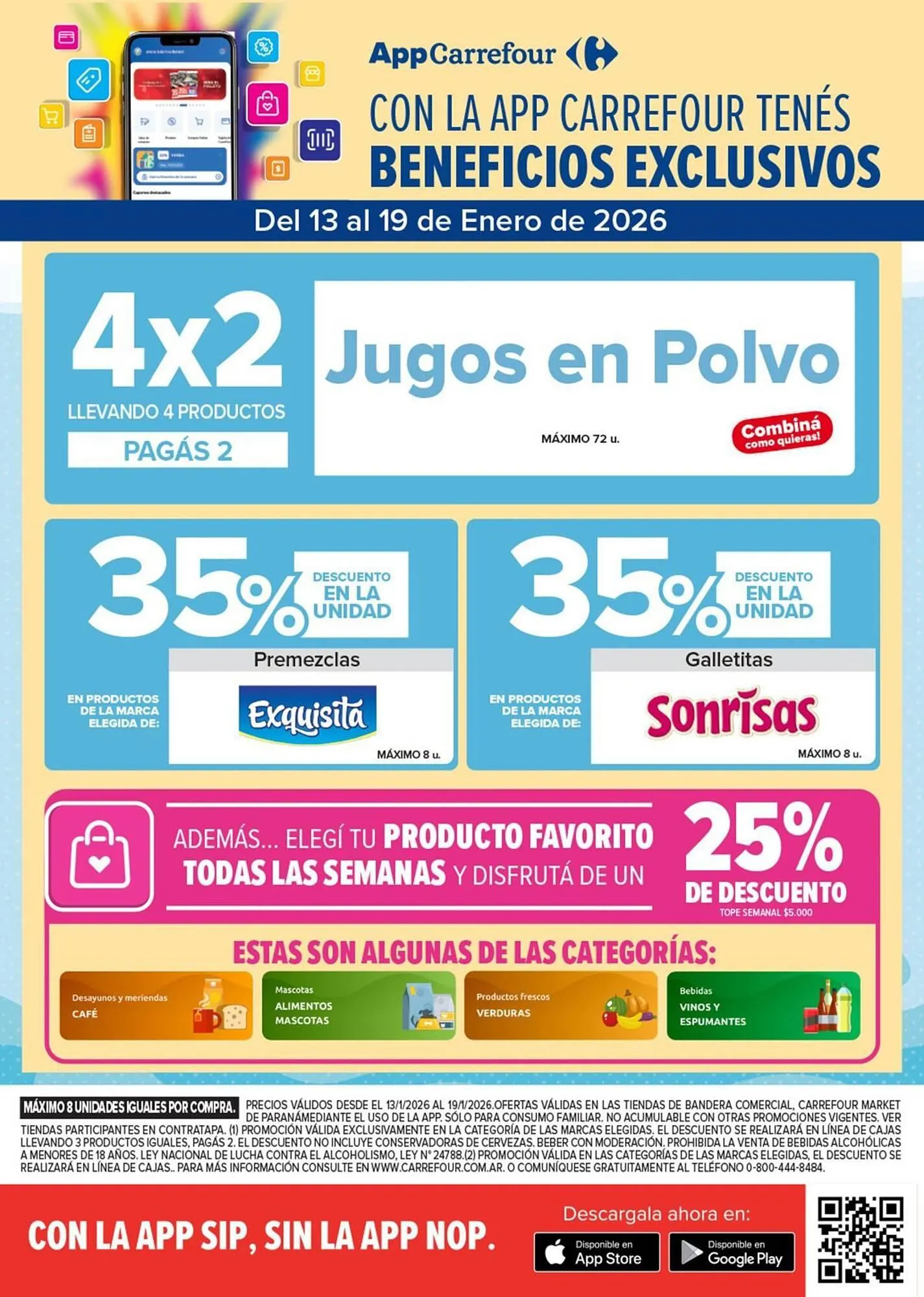 Ofertas de Folleto Carrefour Market 13 de enero al 20 de enero 2026 - Página 2 del catálogo
