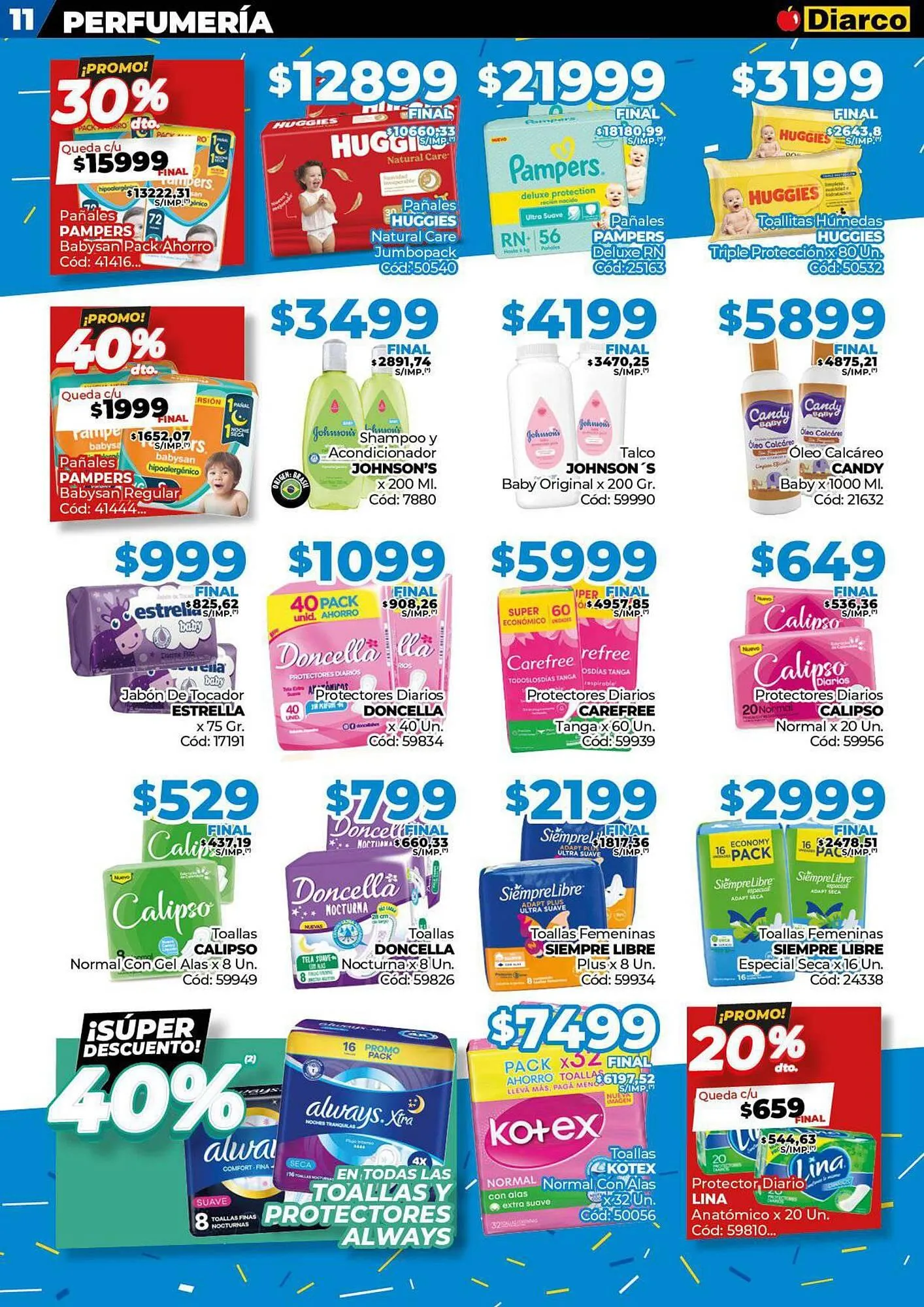 Ofertas de Catálogo Diarco 7 de abril al 13 de abril 2025 - Página 11 del catálogo