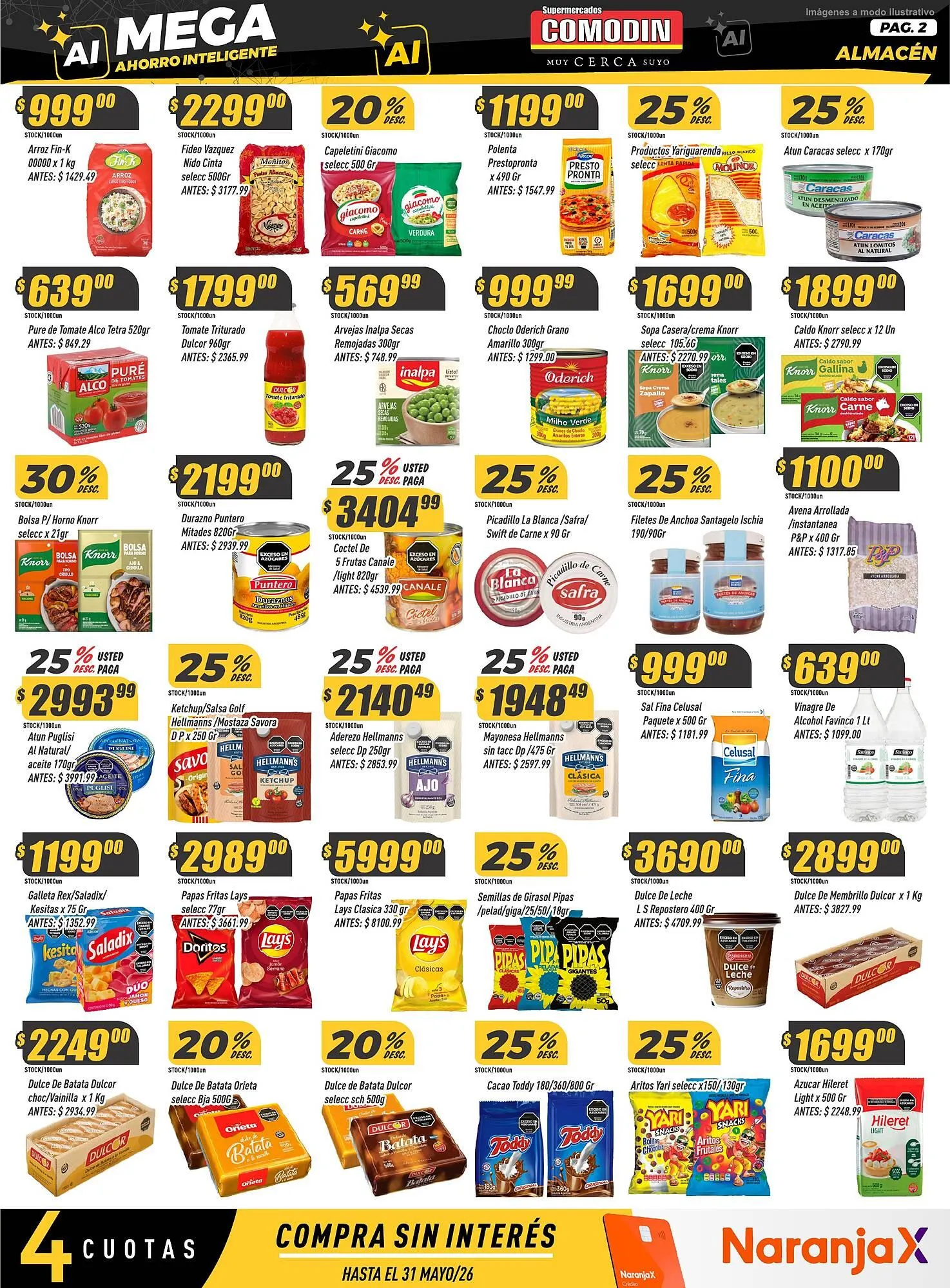 Ofertas de Catálogo Supermercados Comodin 4 de mayo al 10 de mayo 2026 - Página 2 del catálogo