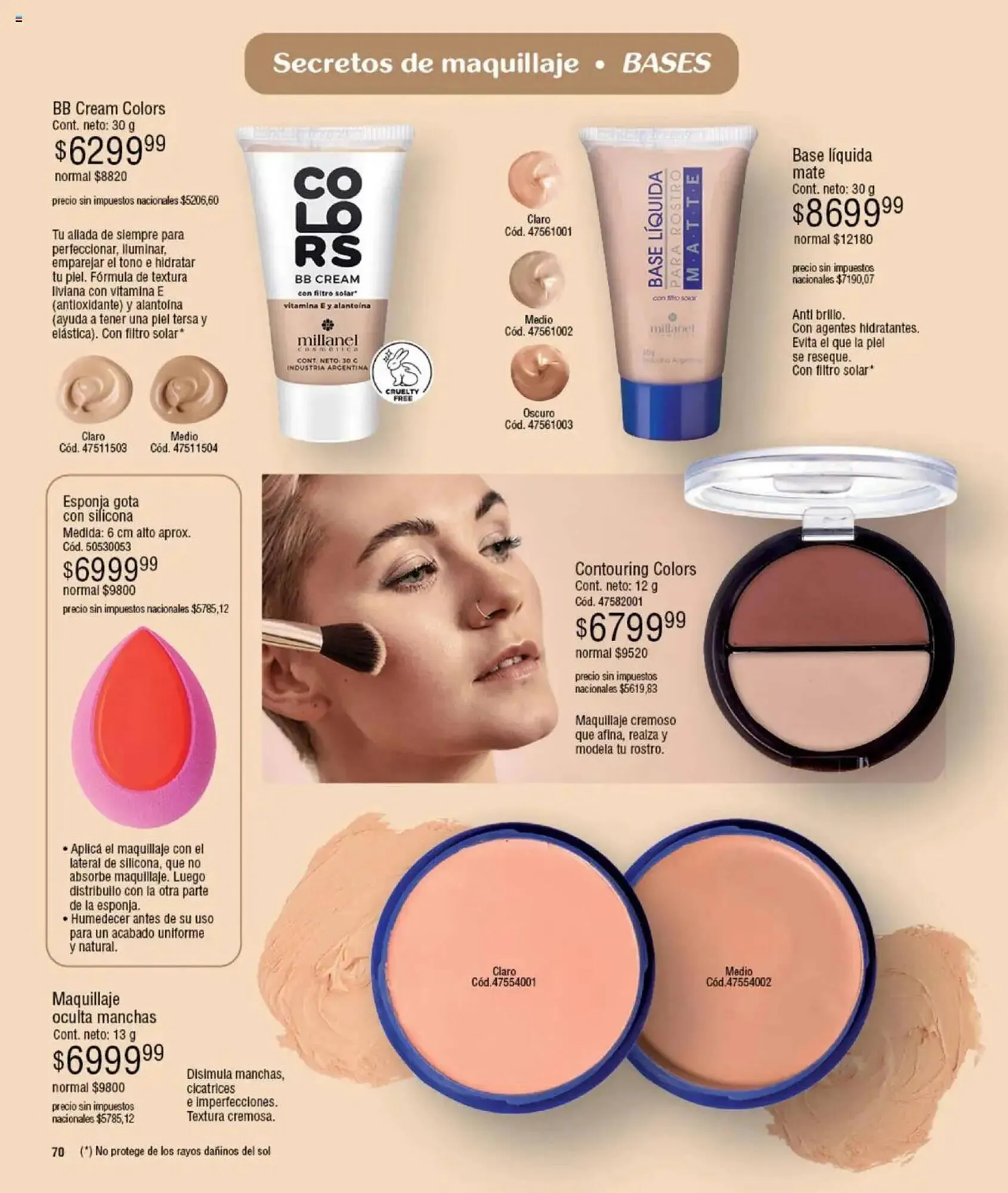Ofertas de Catálogo Millanel Cosmética 15 de septiembre al 20 de octubre 2025 - Página 70 del catálogo