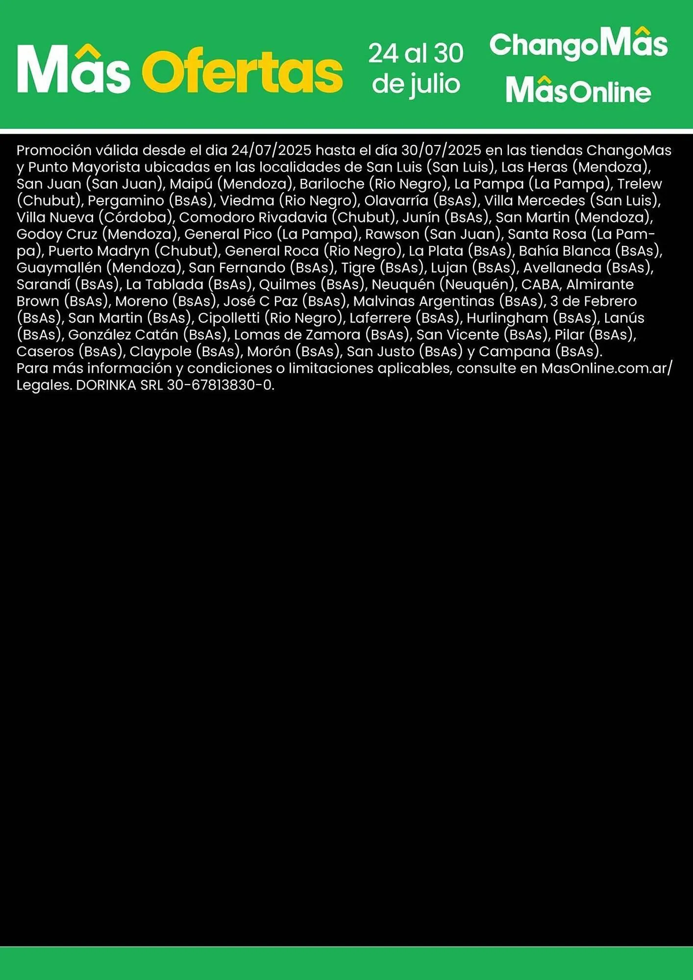 Ofertas de Catálogo Changomas 28 de julio al 30 de julio 2025 - Página 2 del catálogo