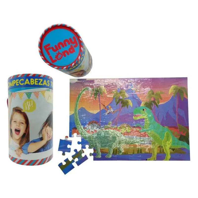 Rompecabezas Dinosaurios En Accion