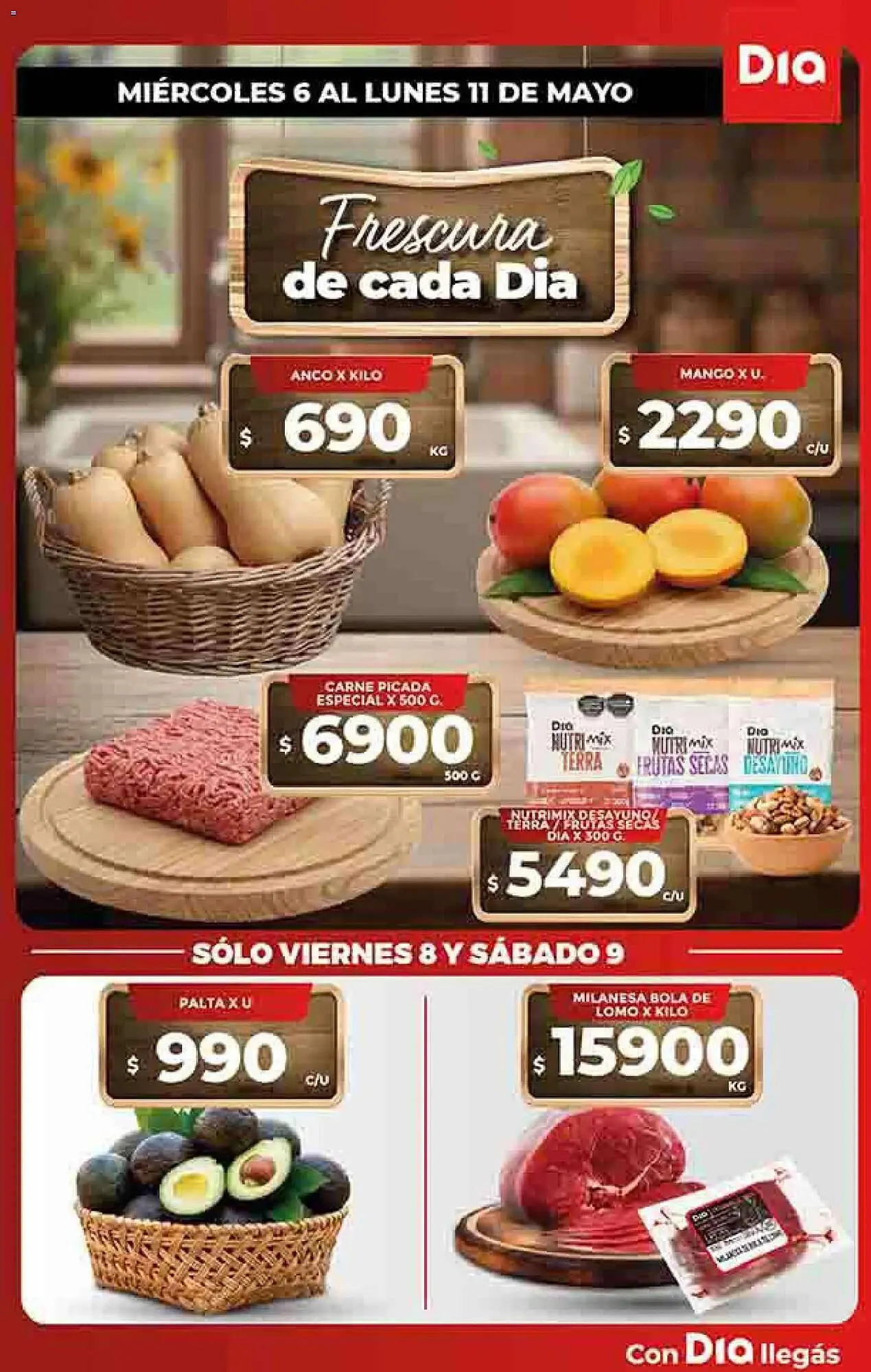 Ofertas de Folleto Supermercados DIA 6 de mayo al 11 de mayo 2026 - Página 1 del catálogo
