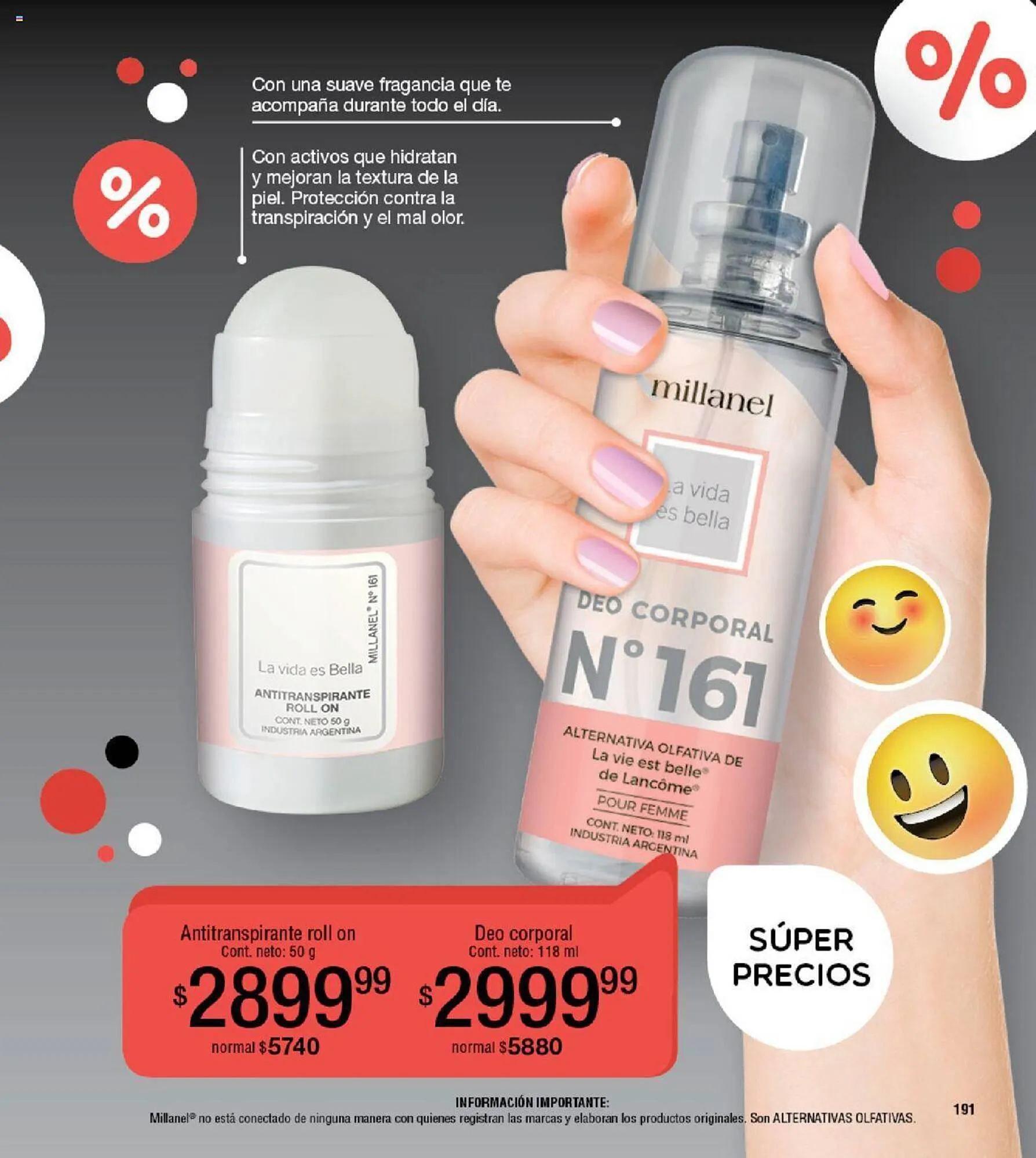 Ofertas de Catálogo Millanel Cosmética 11 de marzo al 7 de abril 2024 - Página 191 del catálogo