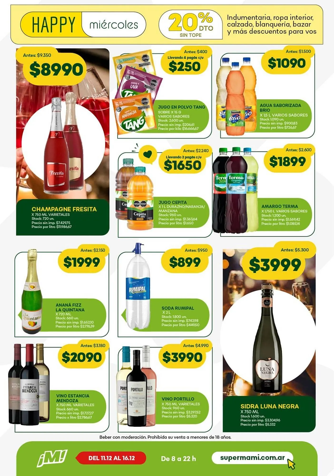 Ofertas de Catálogo Super MAMI 12 de diciembre al 16 de diciembre 2025 - Página 5 del catálogo