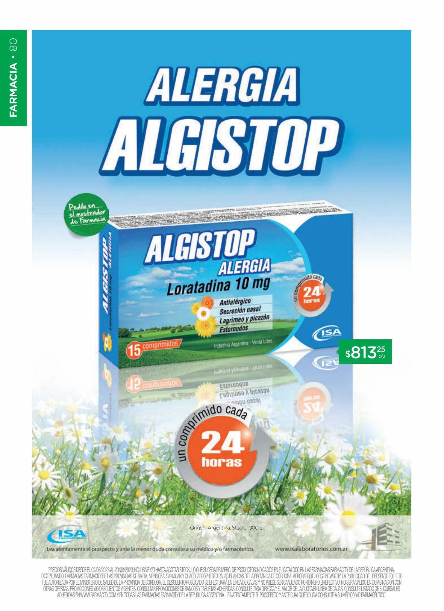 Ofertas de Catálogo Farmacity 1 de junio al 30 de septiembre 2023 - Página 80 del catálogo