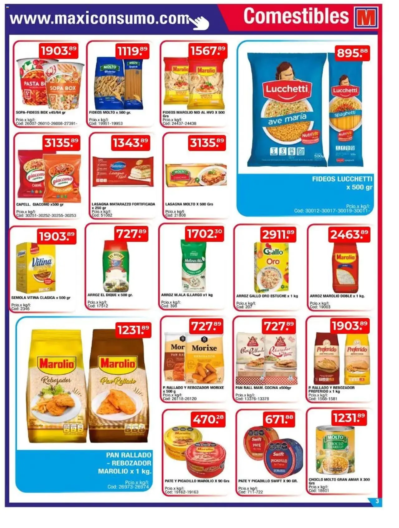 Ofertas de Maxiconsumo - Ofertas 12 de agosto al 18 de agosto 2024 - Página 3 del catálogo