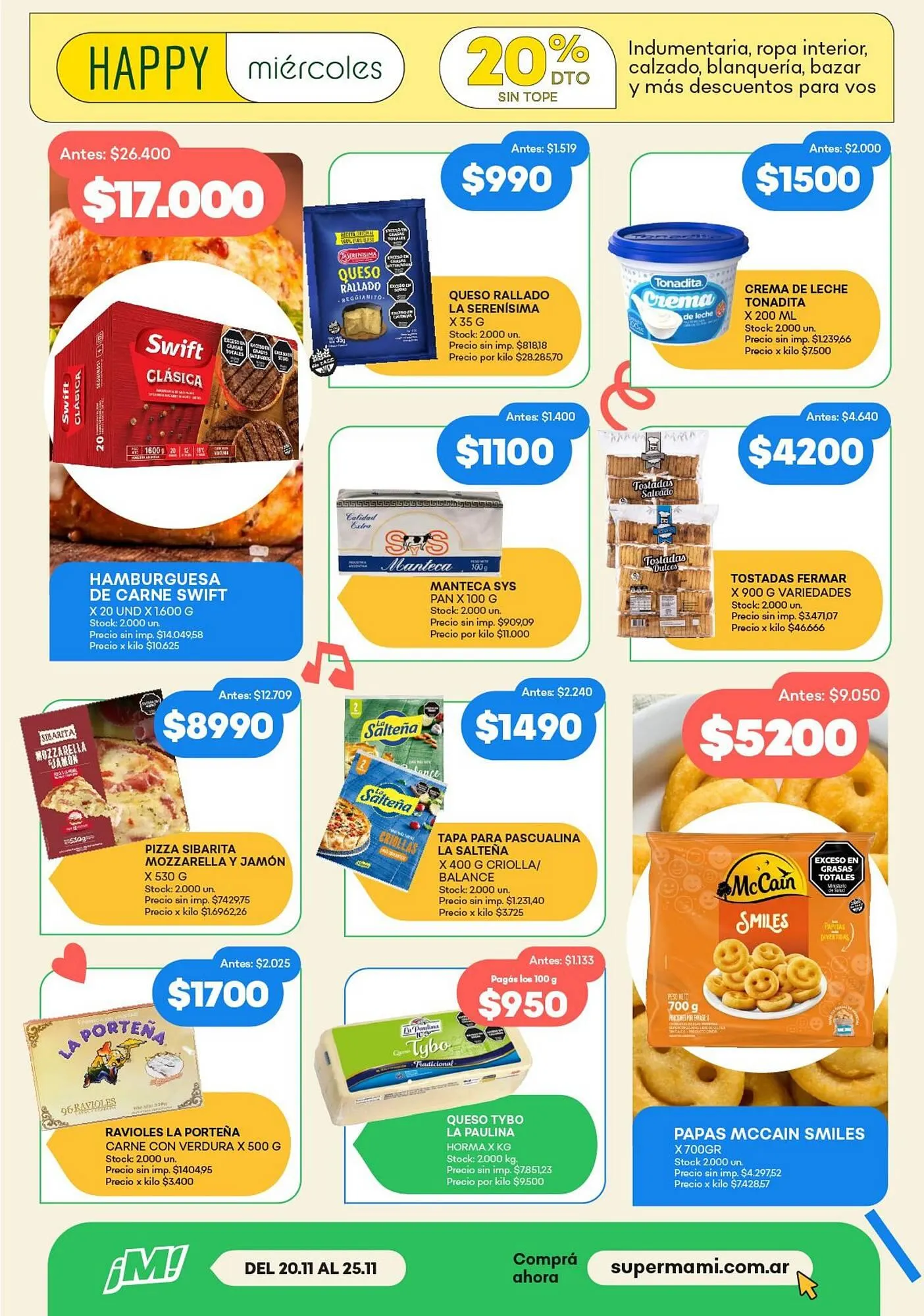 Ofertas de Catálogo Super MAMI 20 de noviembre al 25 de noviembre 2025 - Página 12 del catálogo