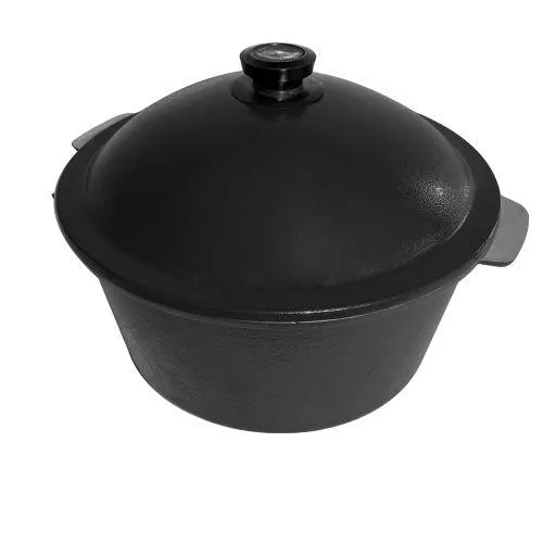 Olla Usman de Aluminio O2533N Negra 22 cm