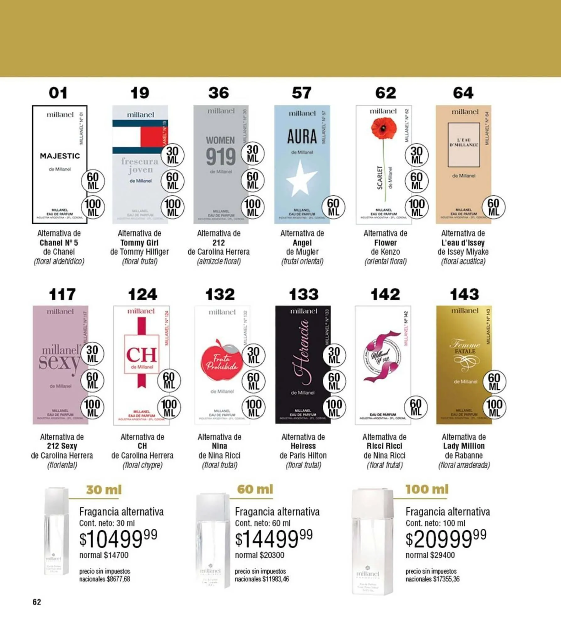 Ofertas de Catálogo Millanel Cosmética 2 de febrero al 1 de marzo 2026 - Página 62 del catálogo