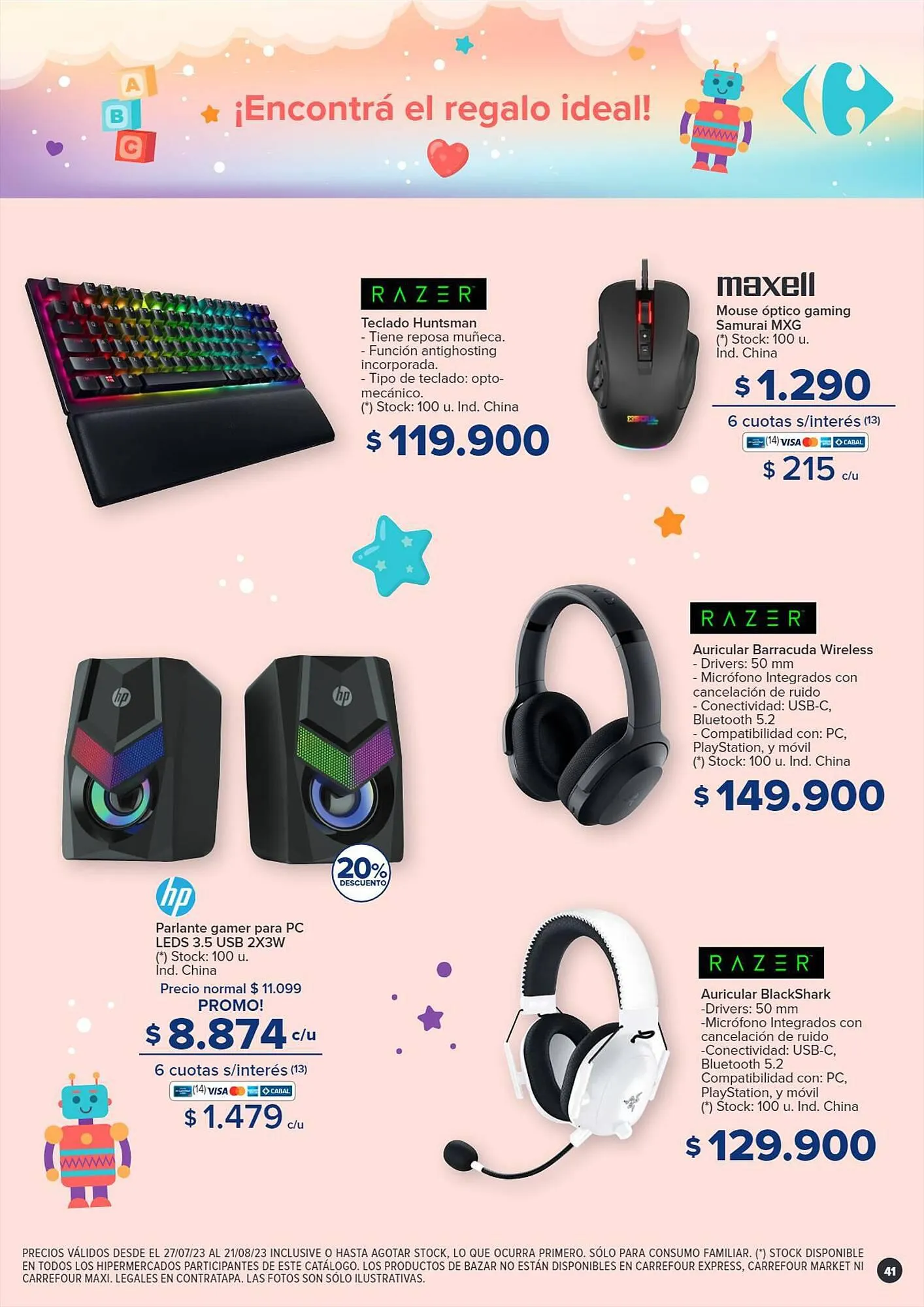 Ofertas de Catálogo Carrefour 27 de julio al 21 de agosto 2023 - Página 41 del catálogo