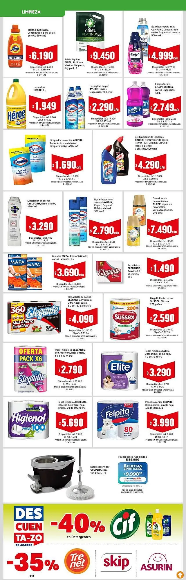 Ofertas de Catálogo Cooperativa Obrera 6 de abril al 15 de abril 2026 - Página 7 del catálogo