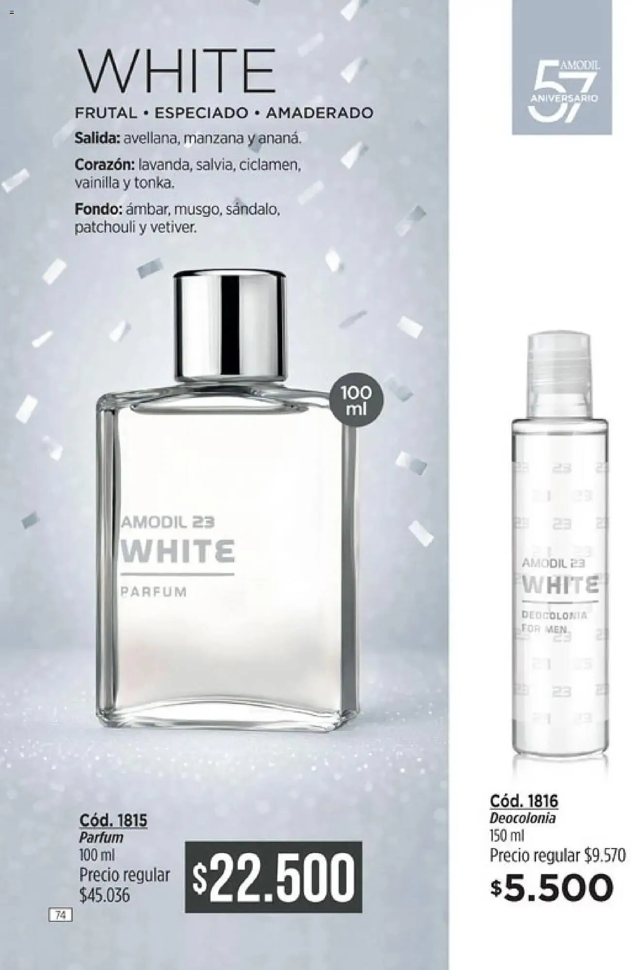 Ofertas de Catálogo Amodil 27 de mayo al 18 de junio 2025 - Página 74 del catálogo