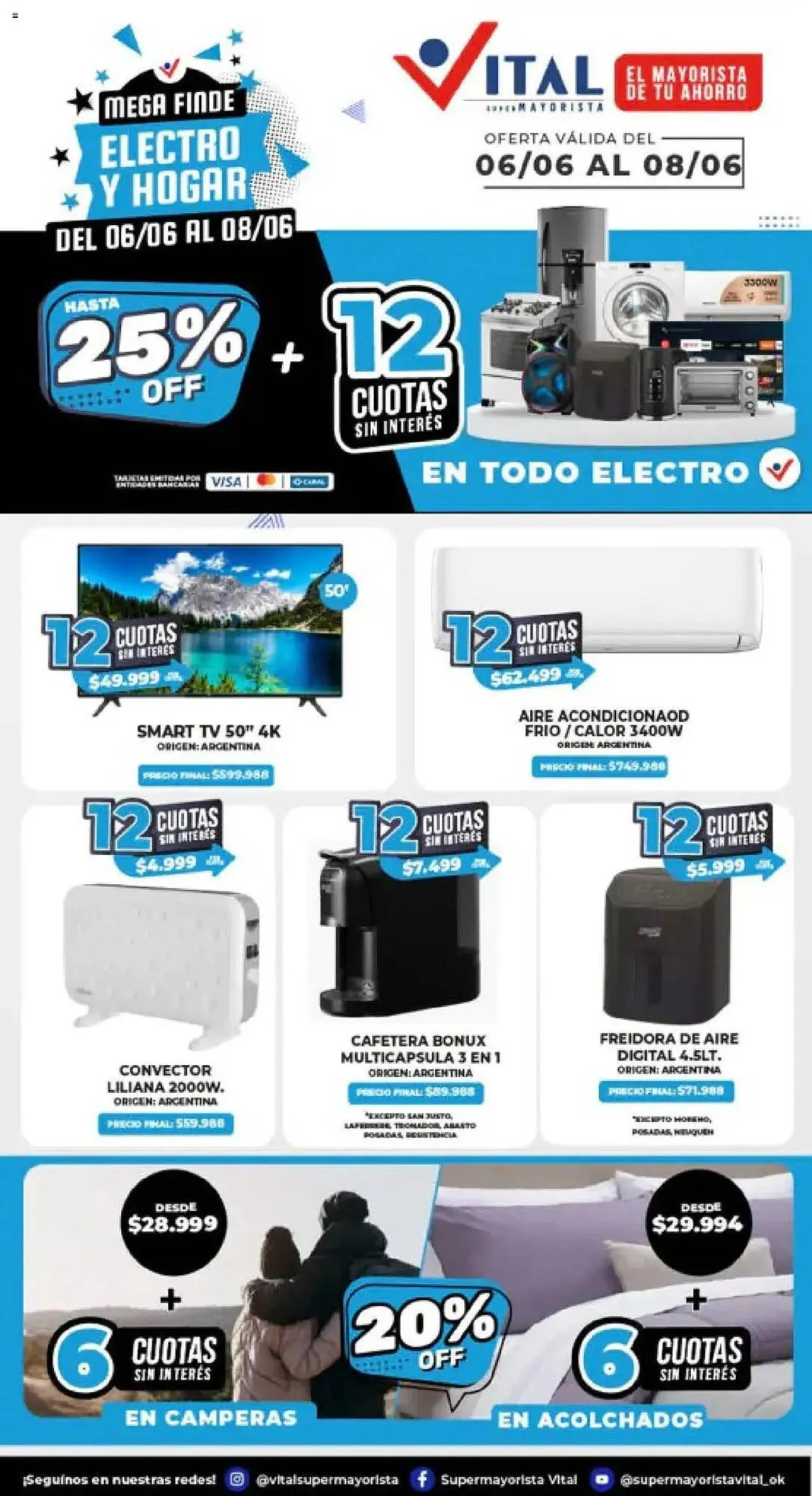 Ofertas de Catálogo Supermayorista Vital 6 de junio al 9 de junio 2025 - Página 3 del catálogo