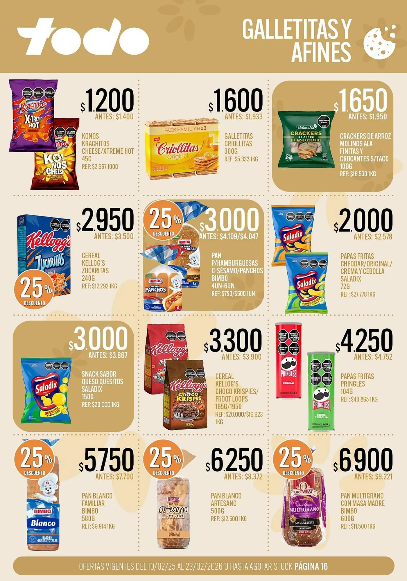 Ofertas de Catálogo Supermercados Todo 10 de febrero al 23 de febrero 2026 - Página 11 del catálogo