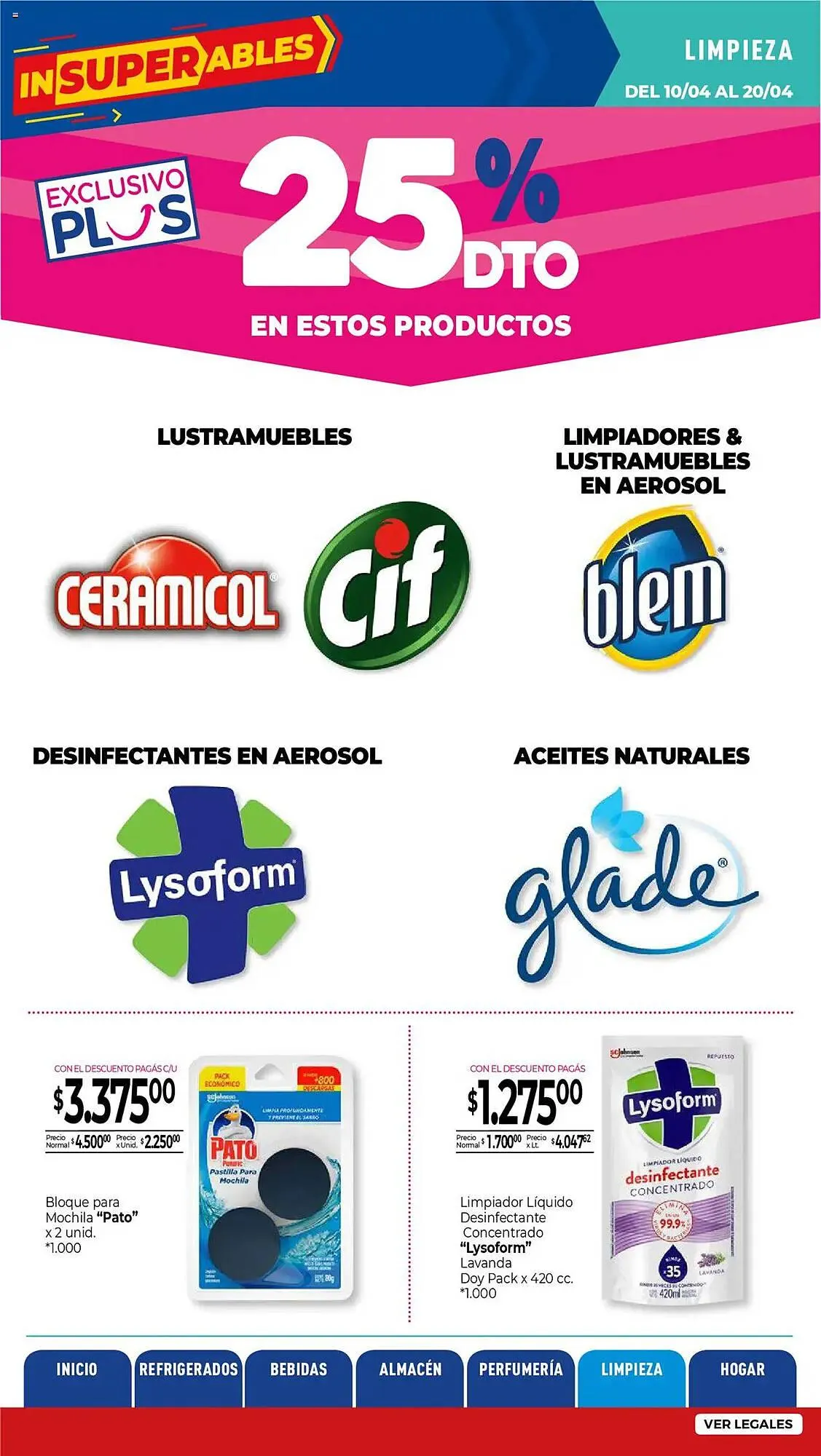 Ofertas de Catálogo La Anonima 10 de abril al 20 de abril 2025 - Página 75 del catálogo