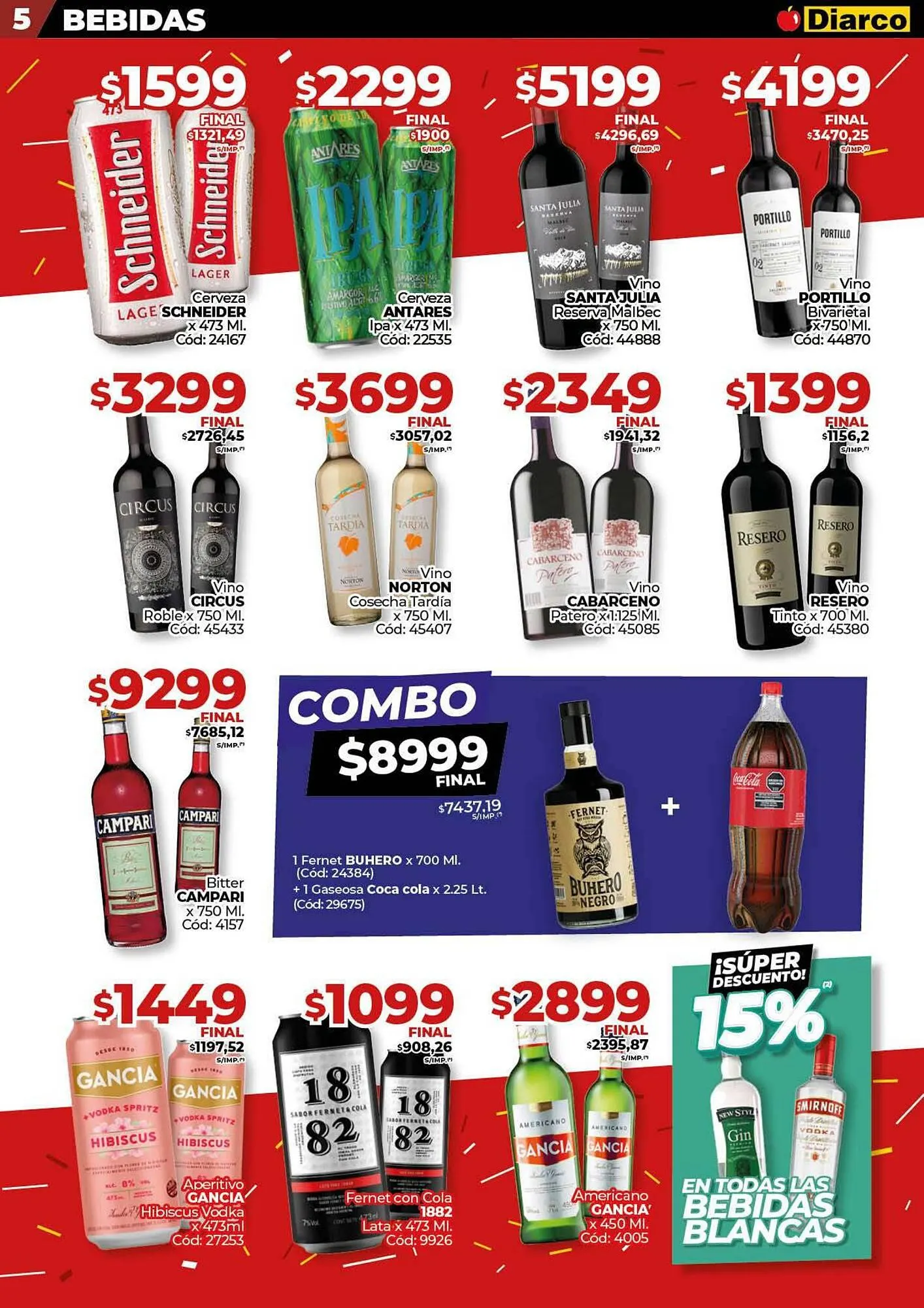 Ofertas de Catálogo Diarco 2 de junio al 8 de junio 2025 - Página 5 del catálogo