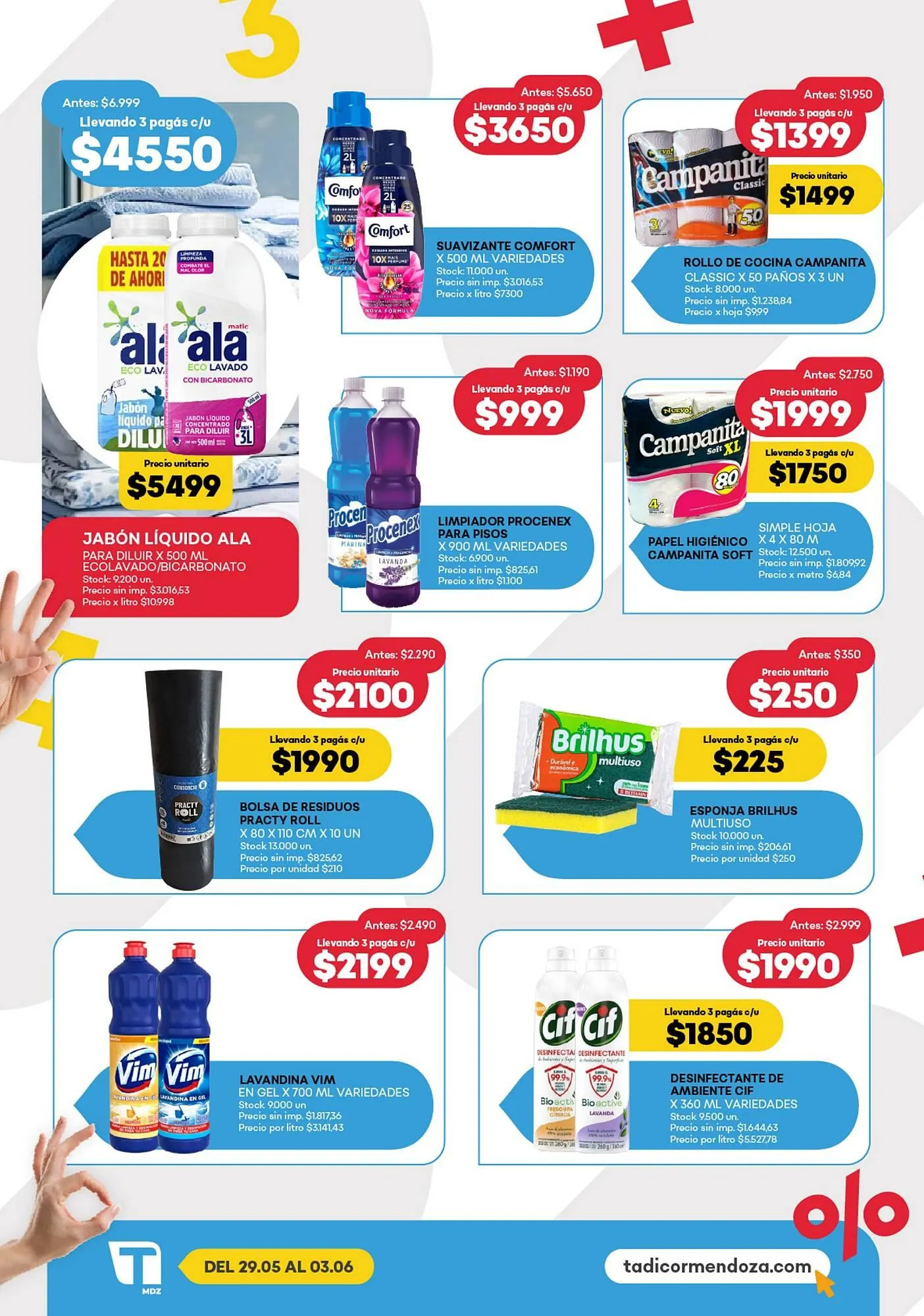 Ofertas de Catálogo Supermercados Tadicor 29 de mayo al 5 de junio 2025 - Página 6 del catálogo