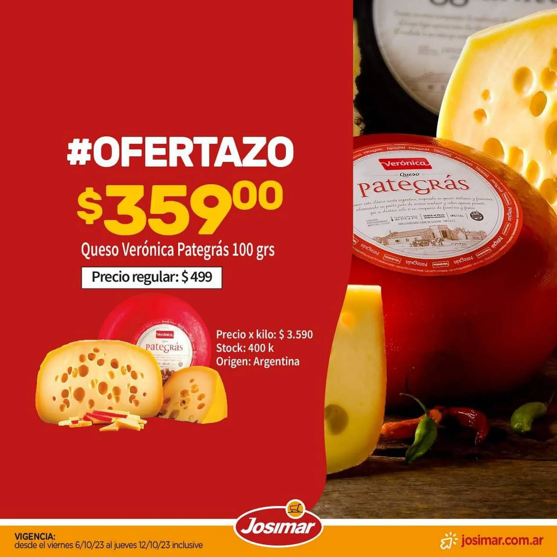 Ofertas de Catálogo Josimar 9 de octubre al 12 de octubre 2023 - Página 3 del catálogo