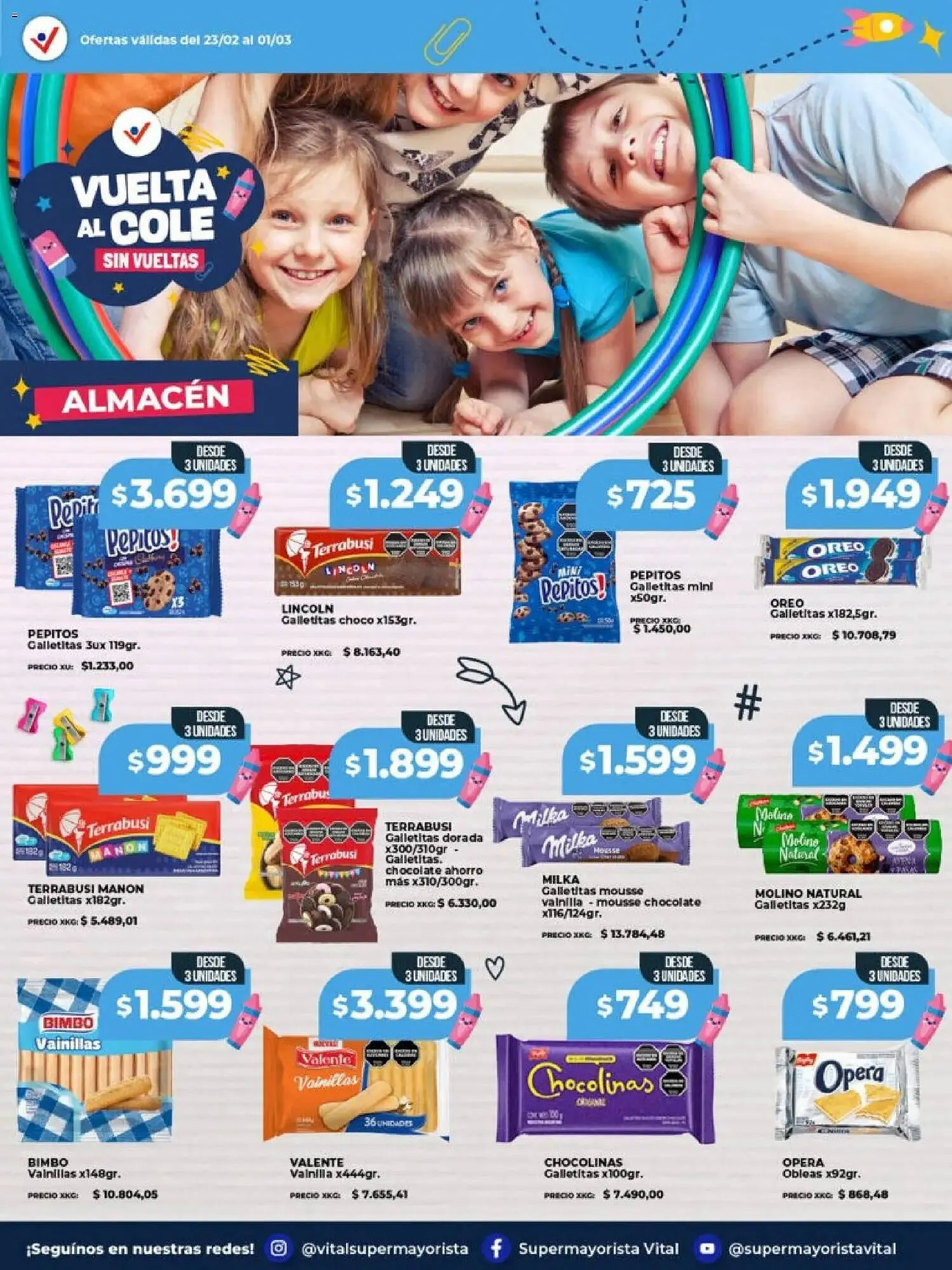 Ofertas de Catálogo Supermayorista Vital 23 de febrero al 1 de marzo 2026 - Página 9 del catálogo