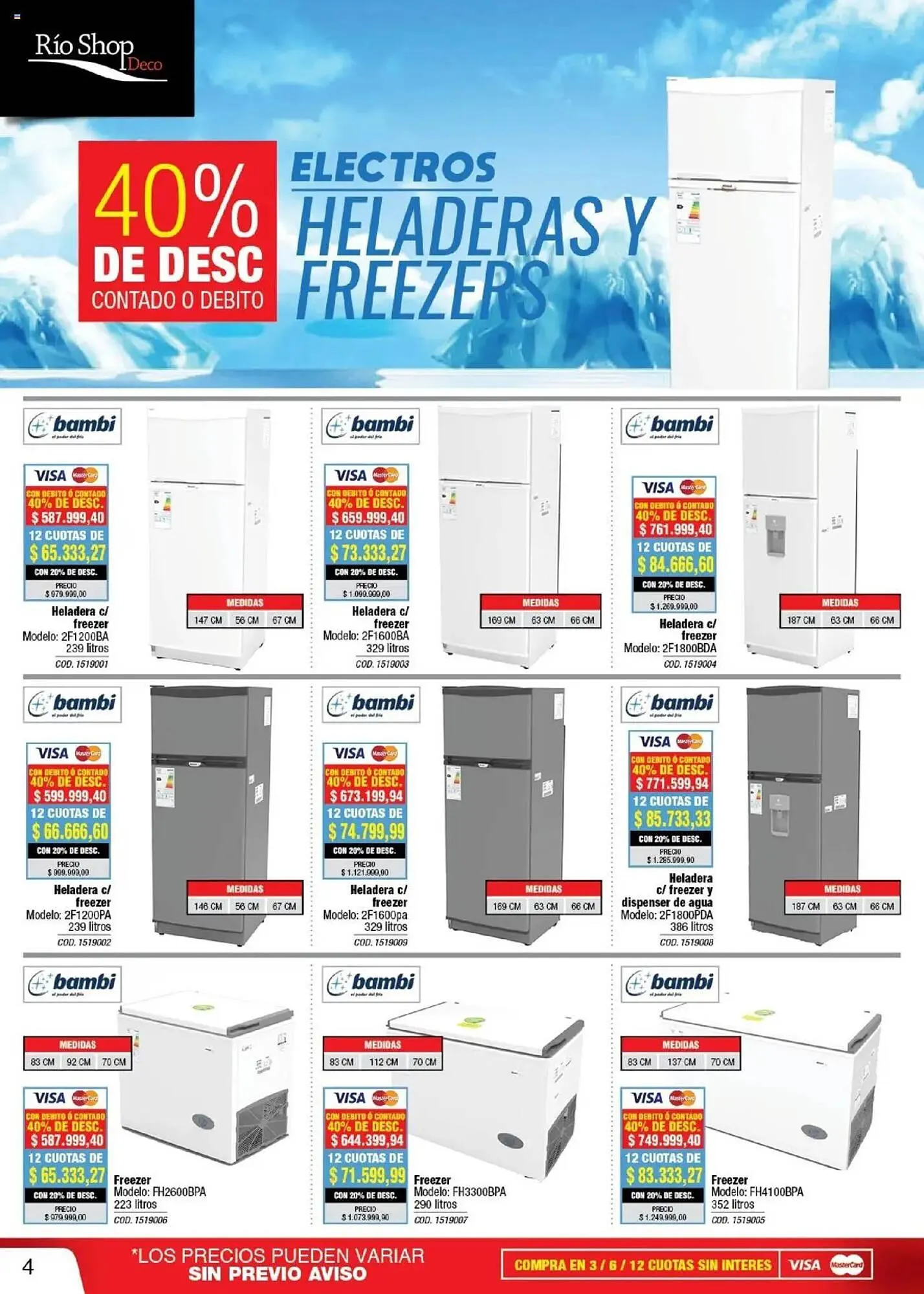 Ofertas de Catálogo Rio Shop Deco 20 de marzo al 30 de abril 2025 - Página 4 del catálogo