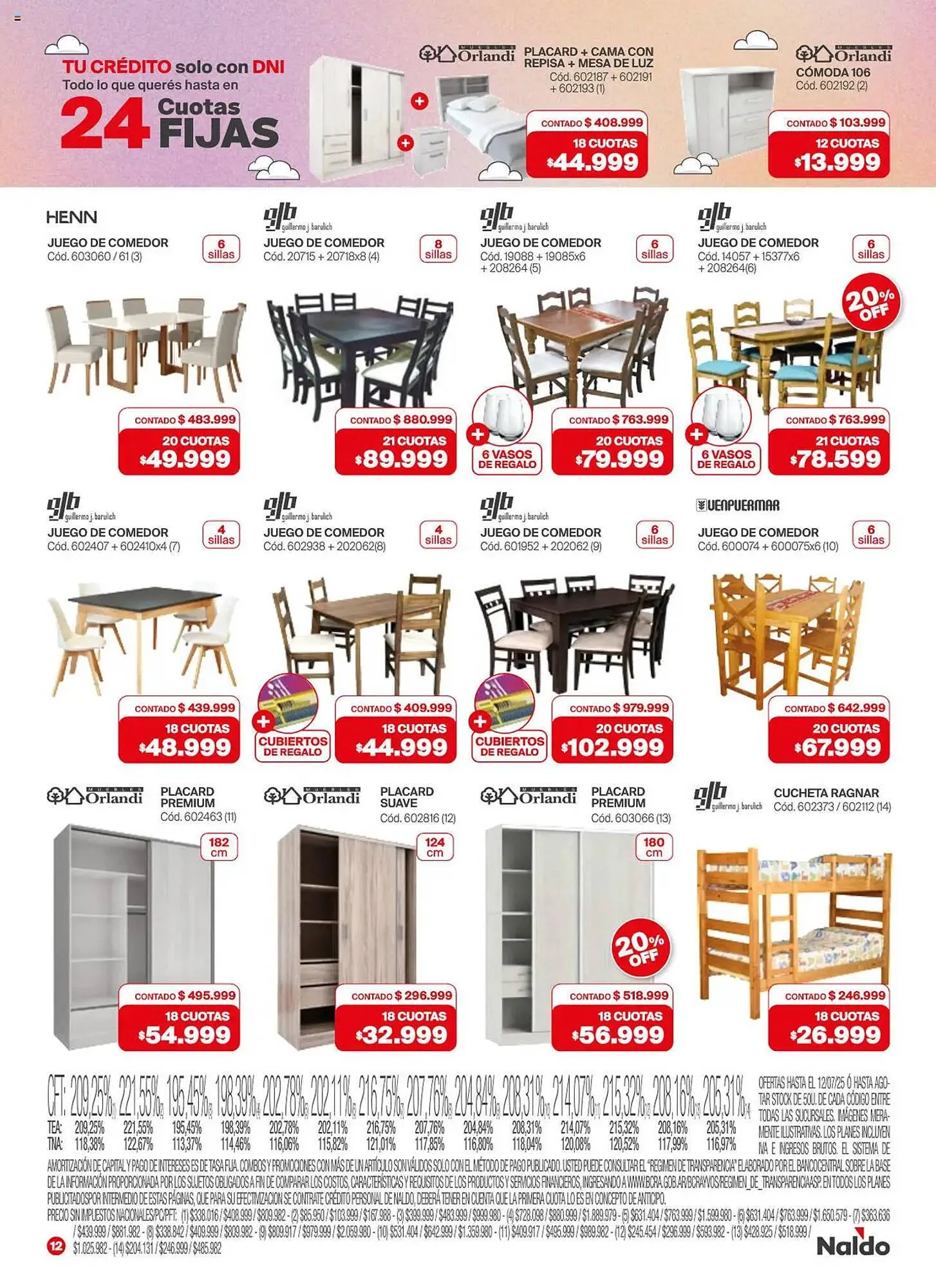 Ofertas de Catálogo Naldo Lombardi 1 de julio al 4 de agosto 2025 - Página 12 del catálogo