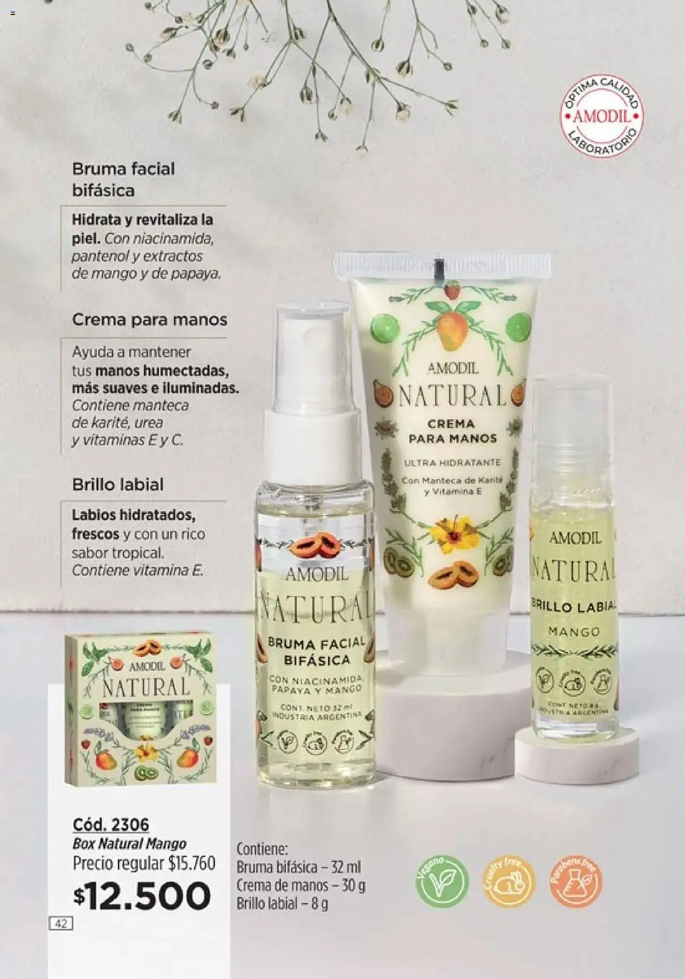 Ofertas de Catálogo Amodil 24 de marzo al 6 de abril 2025 - Página 42 del catálogo