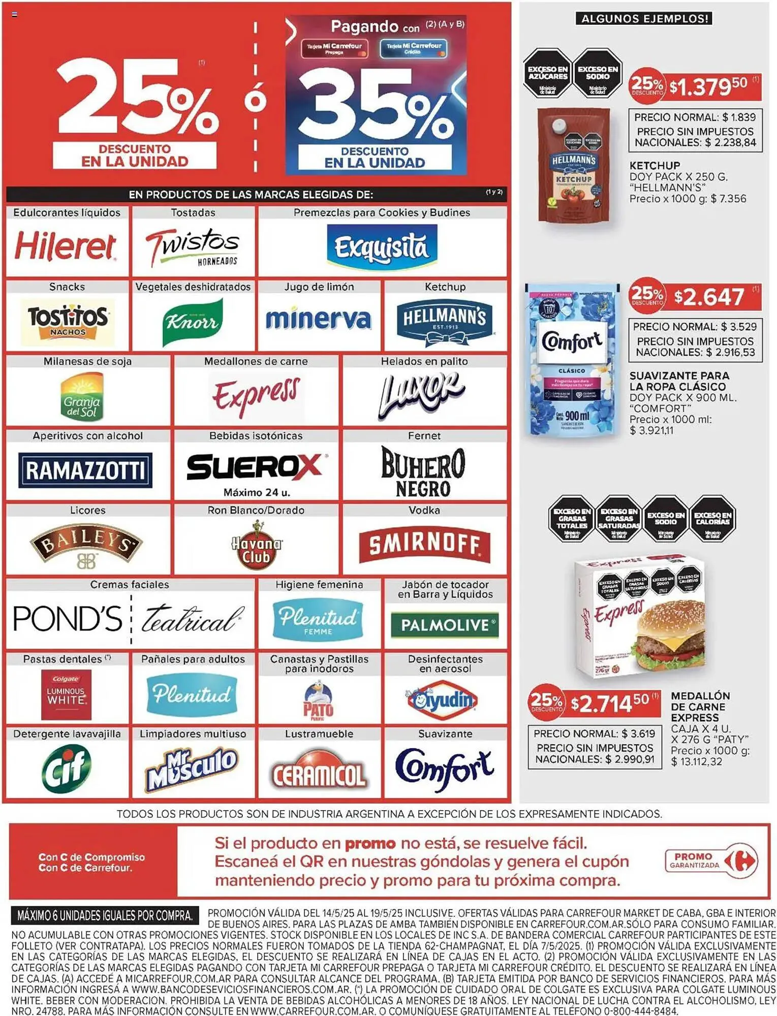 Ofertas de Catálogo Carrefour Market 14 de mayo al 20 de mayo 2025 - Página 9 del catálogo